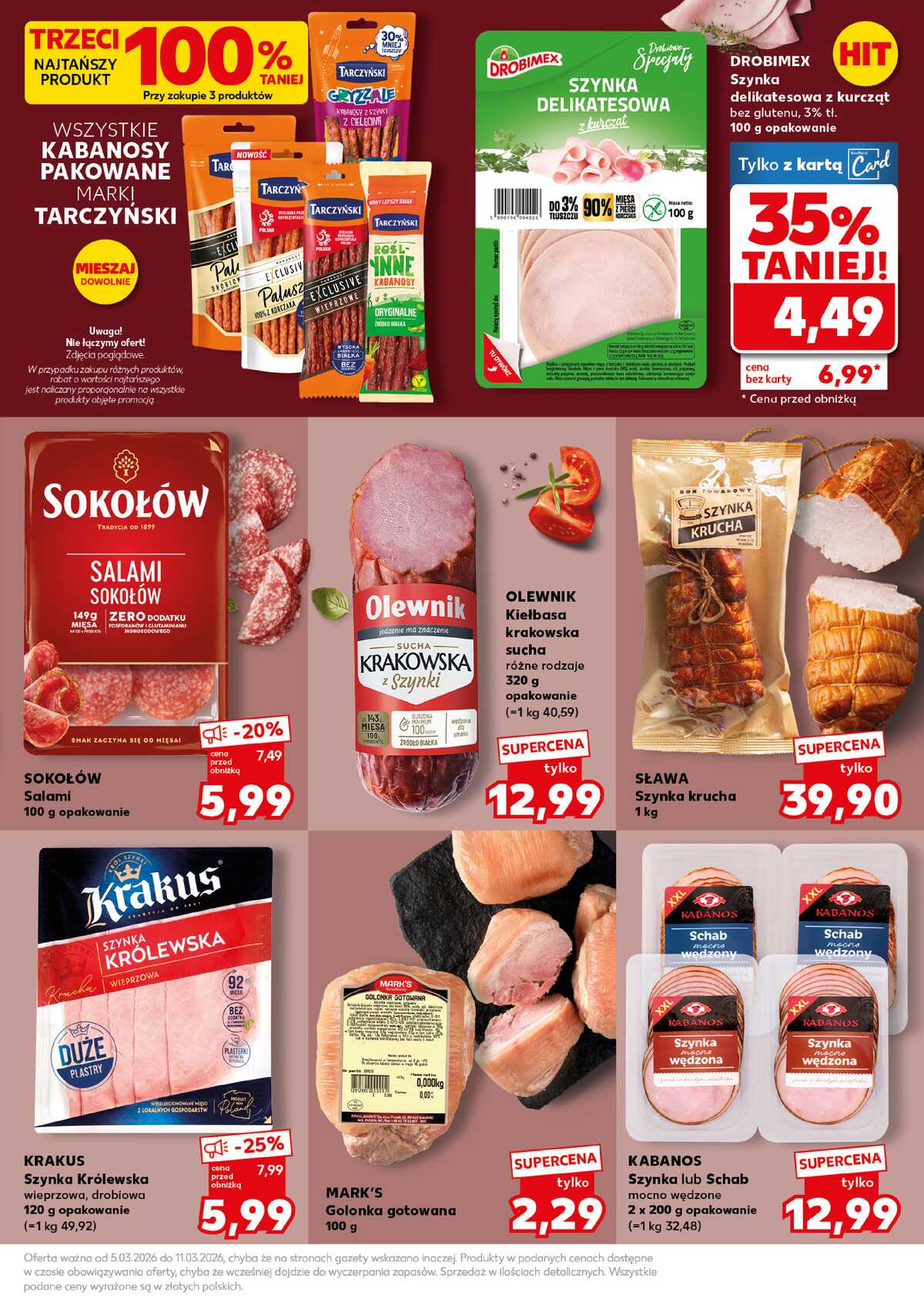 Leták Kaufland Polsko 9.3.-11.3.2026 - Silný start strana 21
