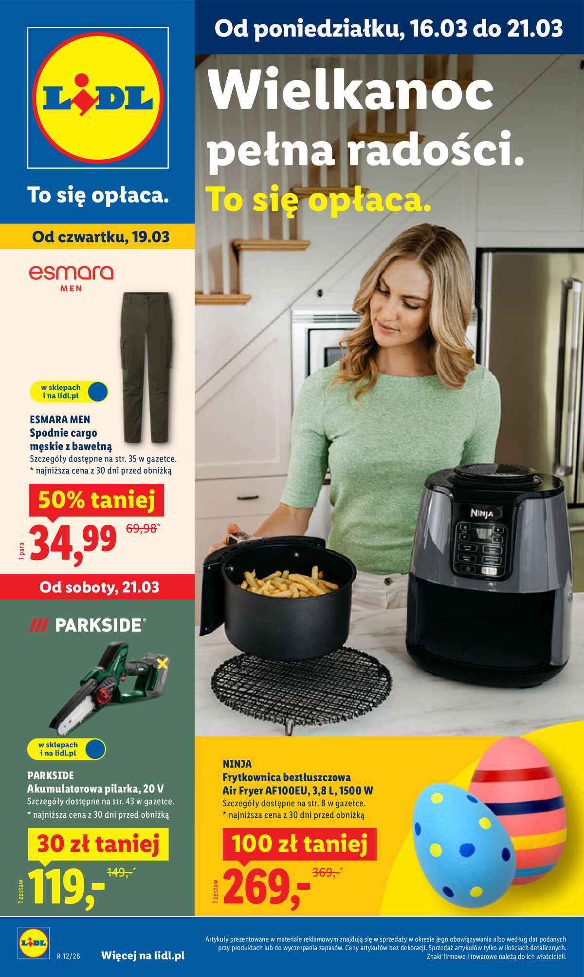 Katalog Lidl Polsko 16.3.-21.3.2026 strana 1