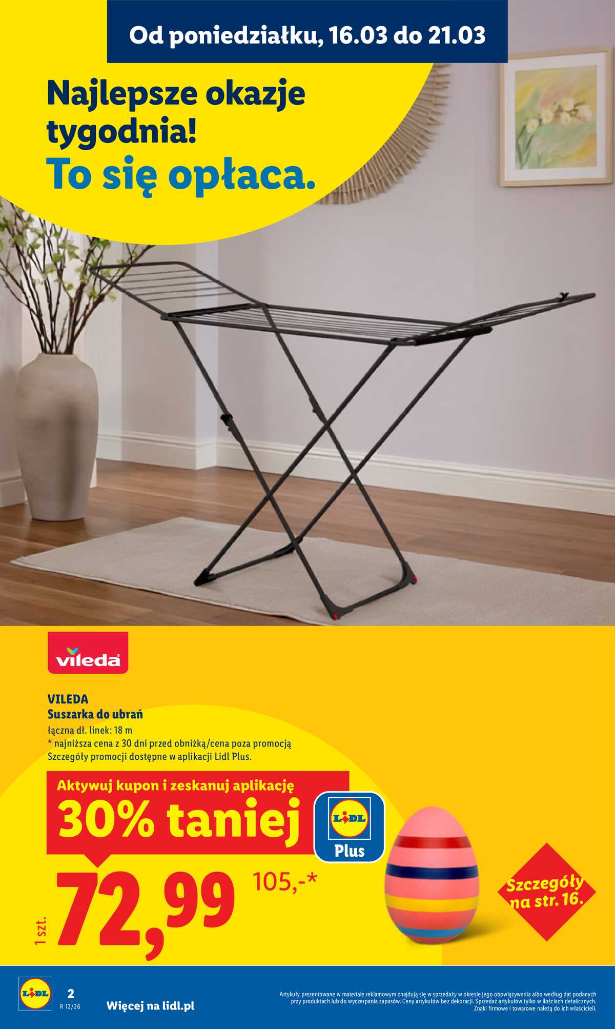 Katalog Lidl Polsko 16.3.-21.3.2026 strana 2