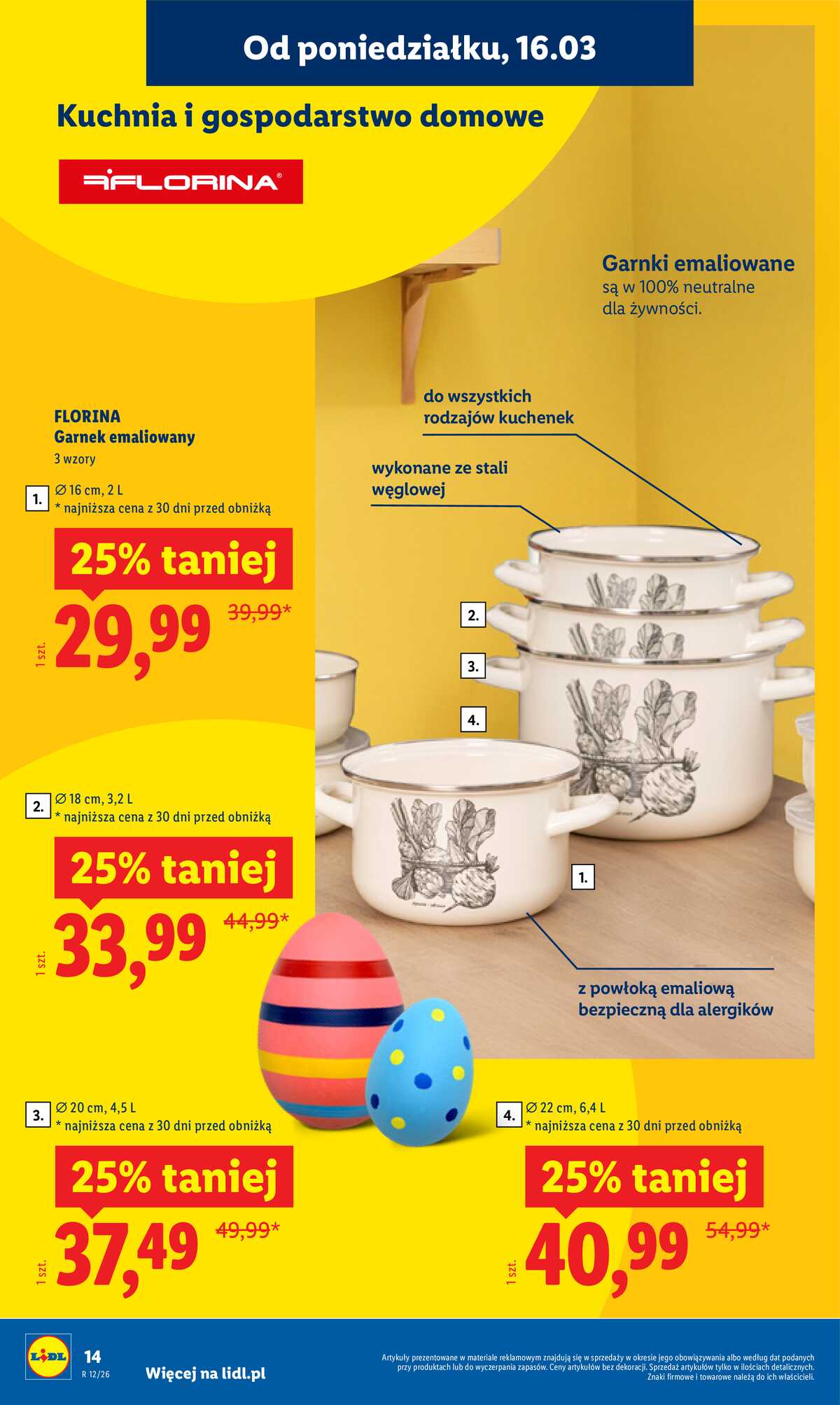 Katalog Lidl Polsko 16.3.-21.3.2026 strana 16