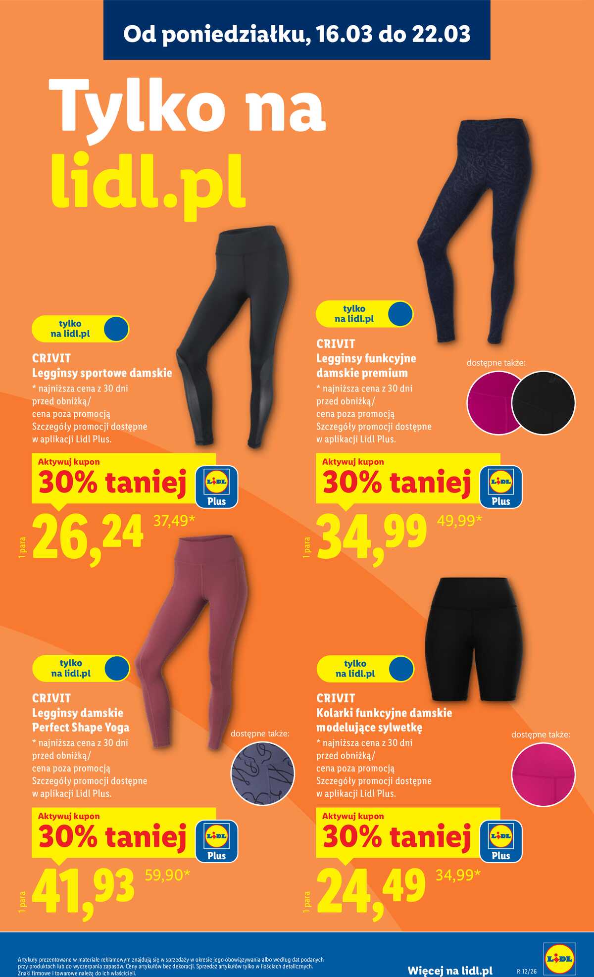Katalog Lidl Polsko 16.3.-21.3.2026 strana 25