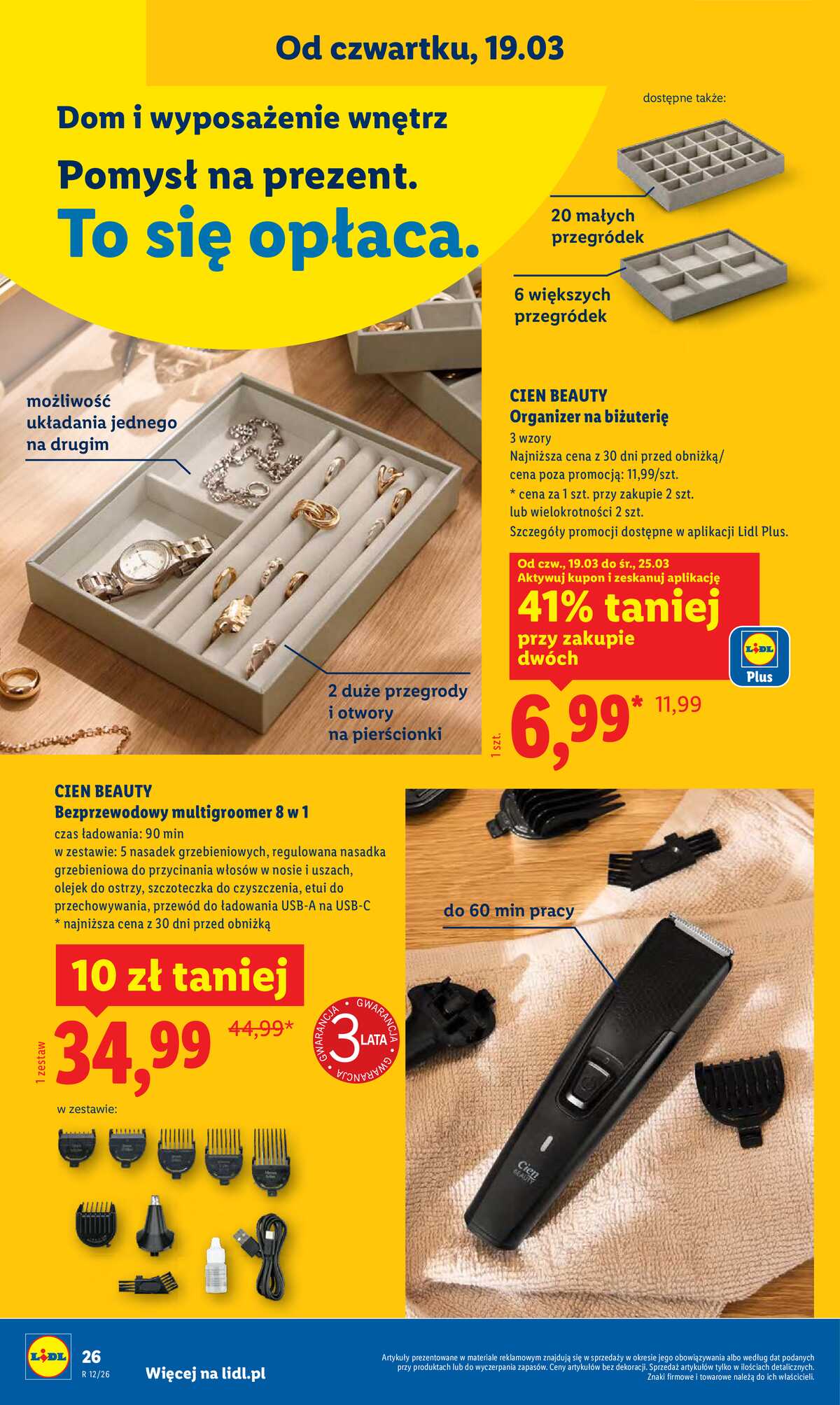 Katalog Lidl Polsko 16.3.-21.3.2026 strana 34