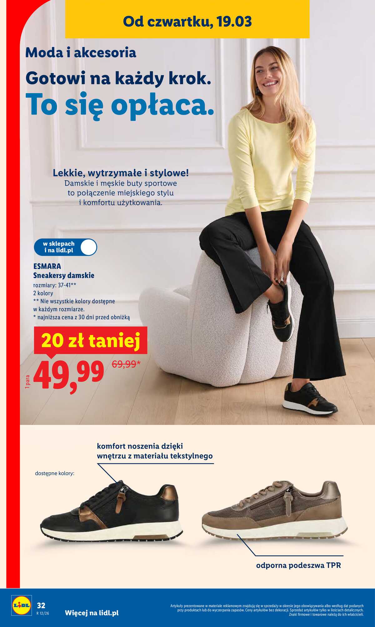 Katalog Lidl Polsko 16.3.-21.3.2026 strana 40