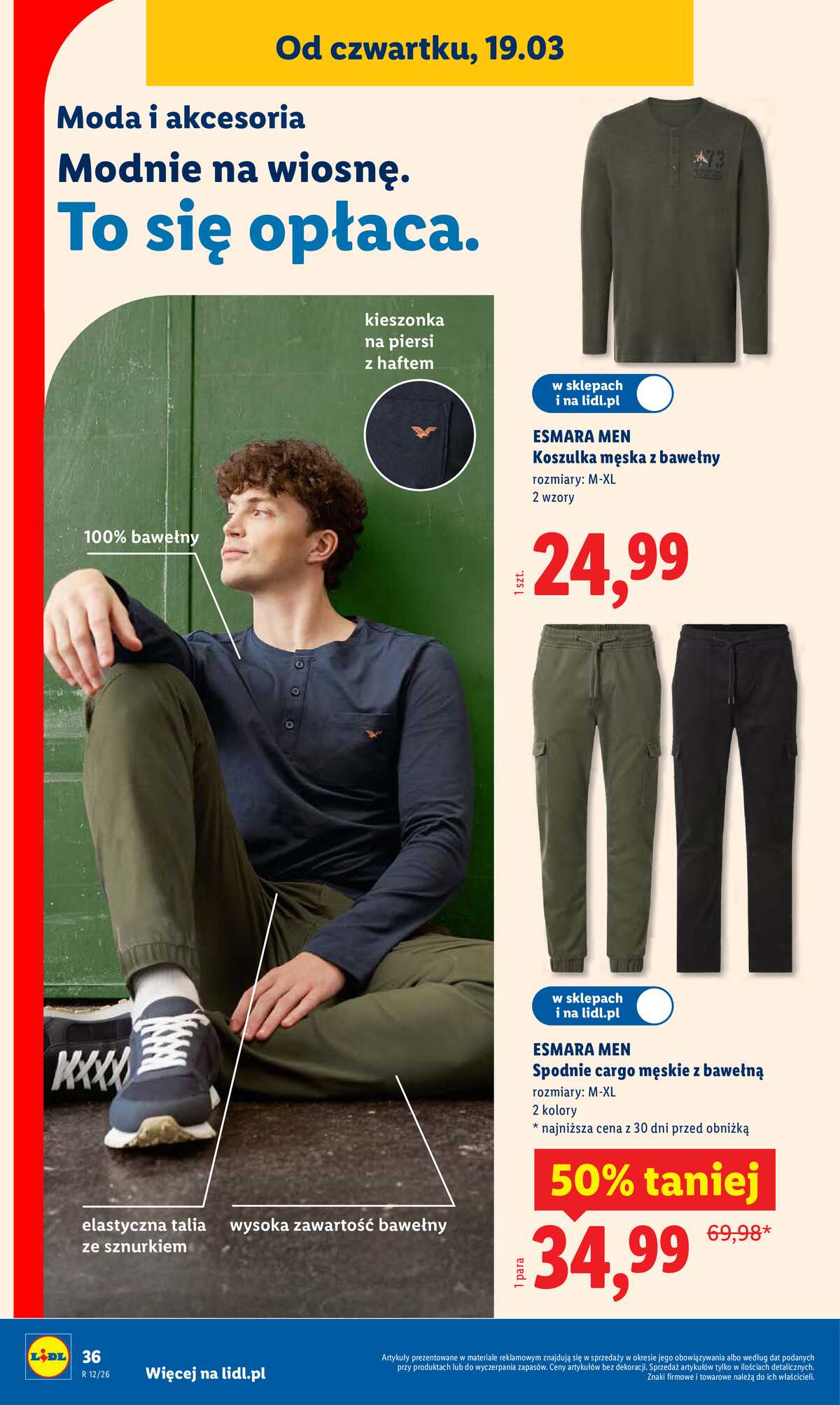 Katalog Lidl Polsko 16.3.-21.3.2026 strana 44