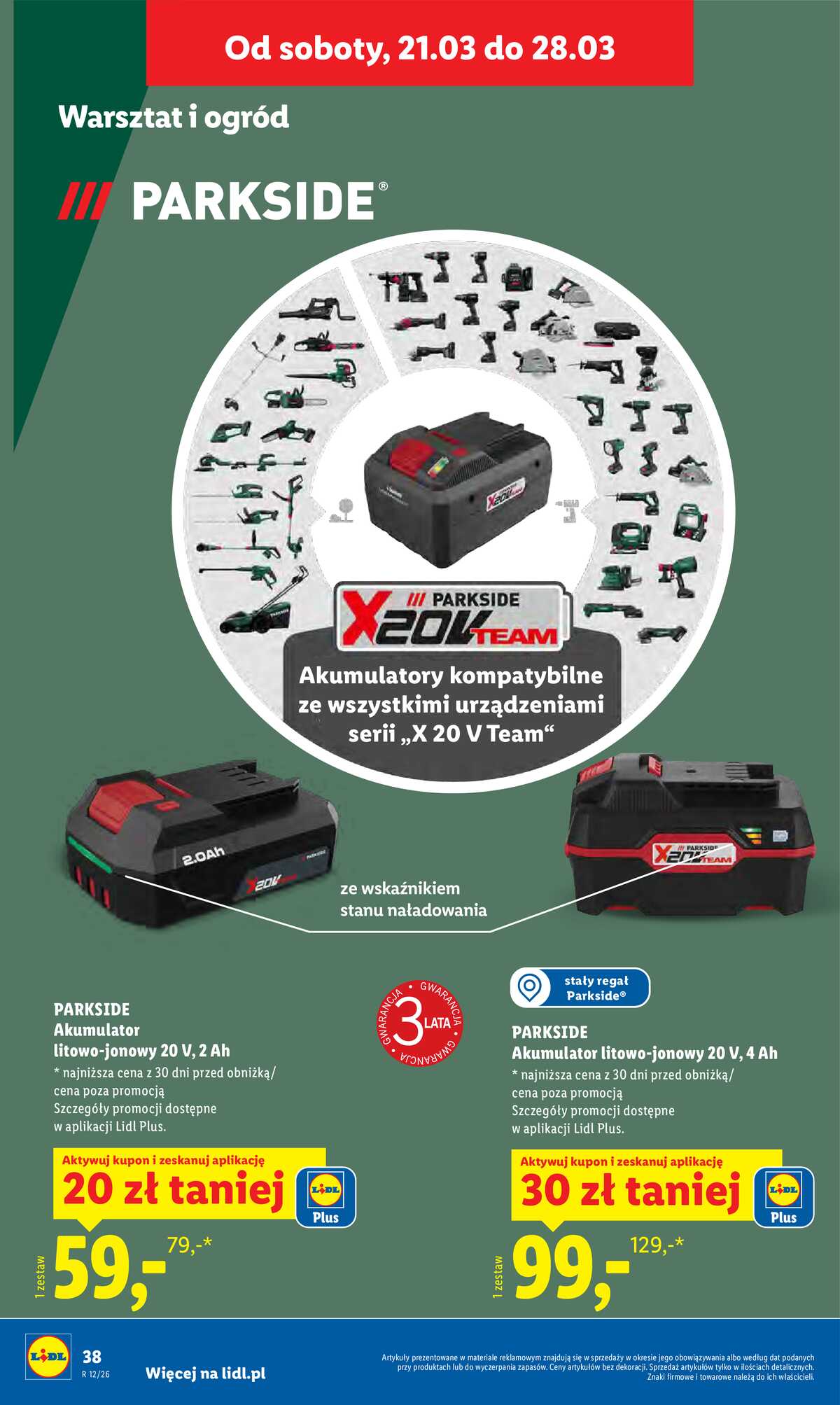Katalog Lidl Polsko 16.3.-21.3.2026 strana 46
