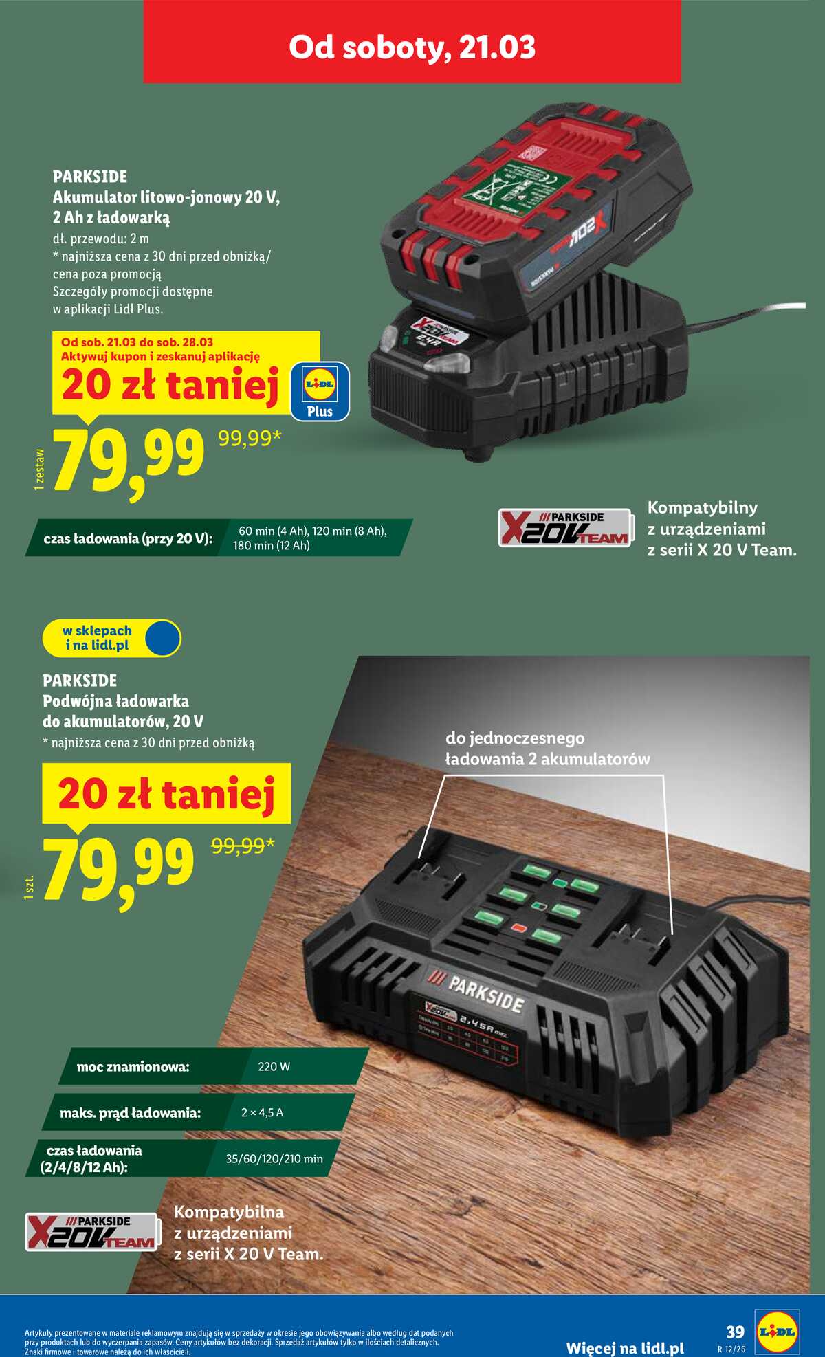 Katalog Lidl Polsko 16.3.-21.3.2026 strana 47