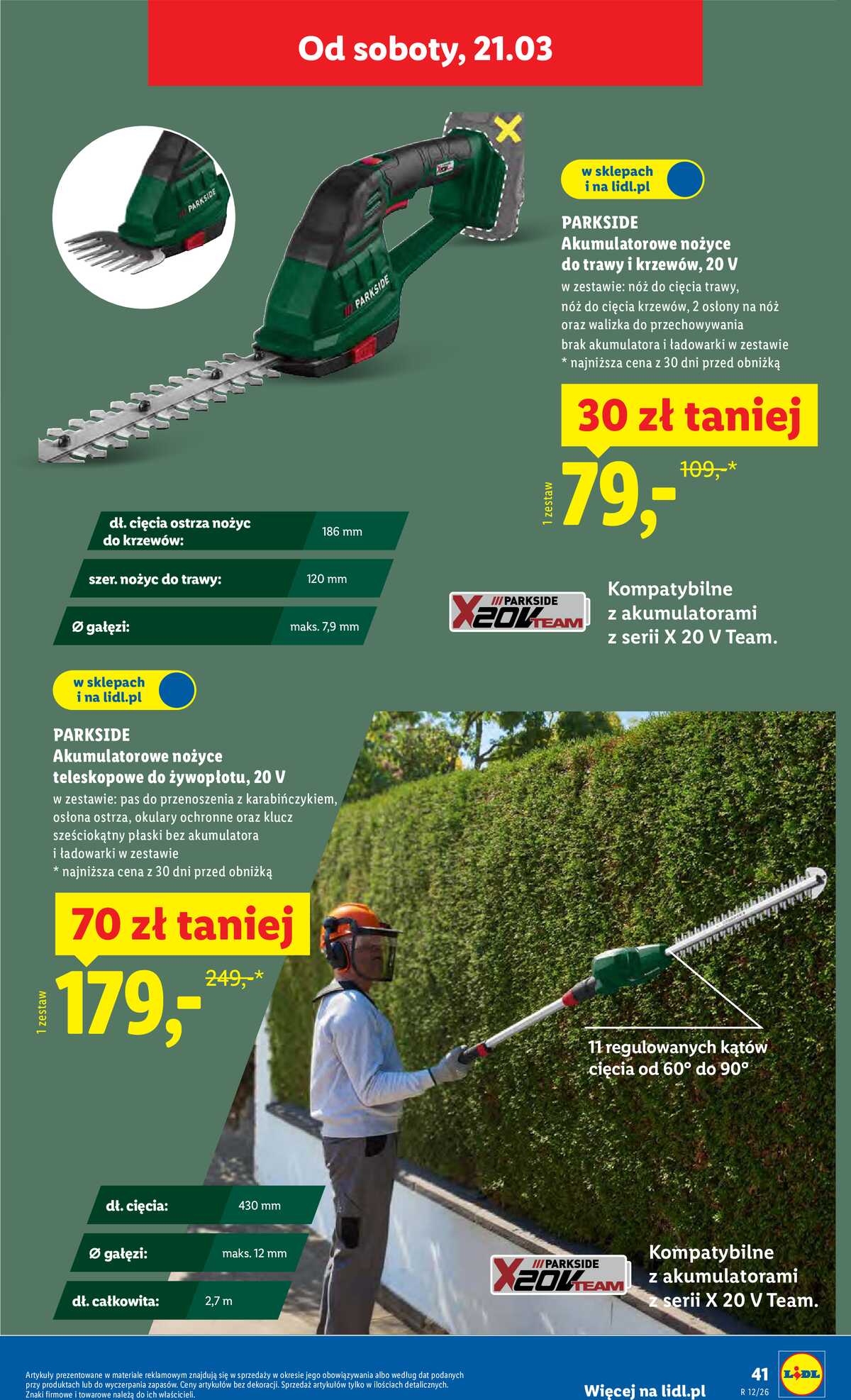 Katalog Lidl Polsko 16.3.-21.3.2026 strana 49