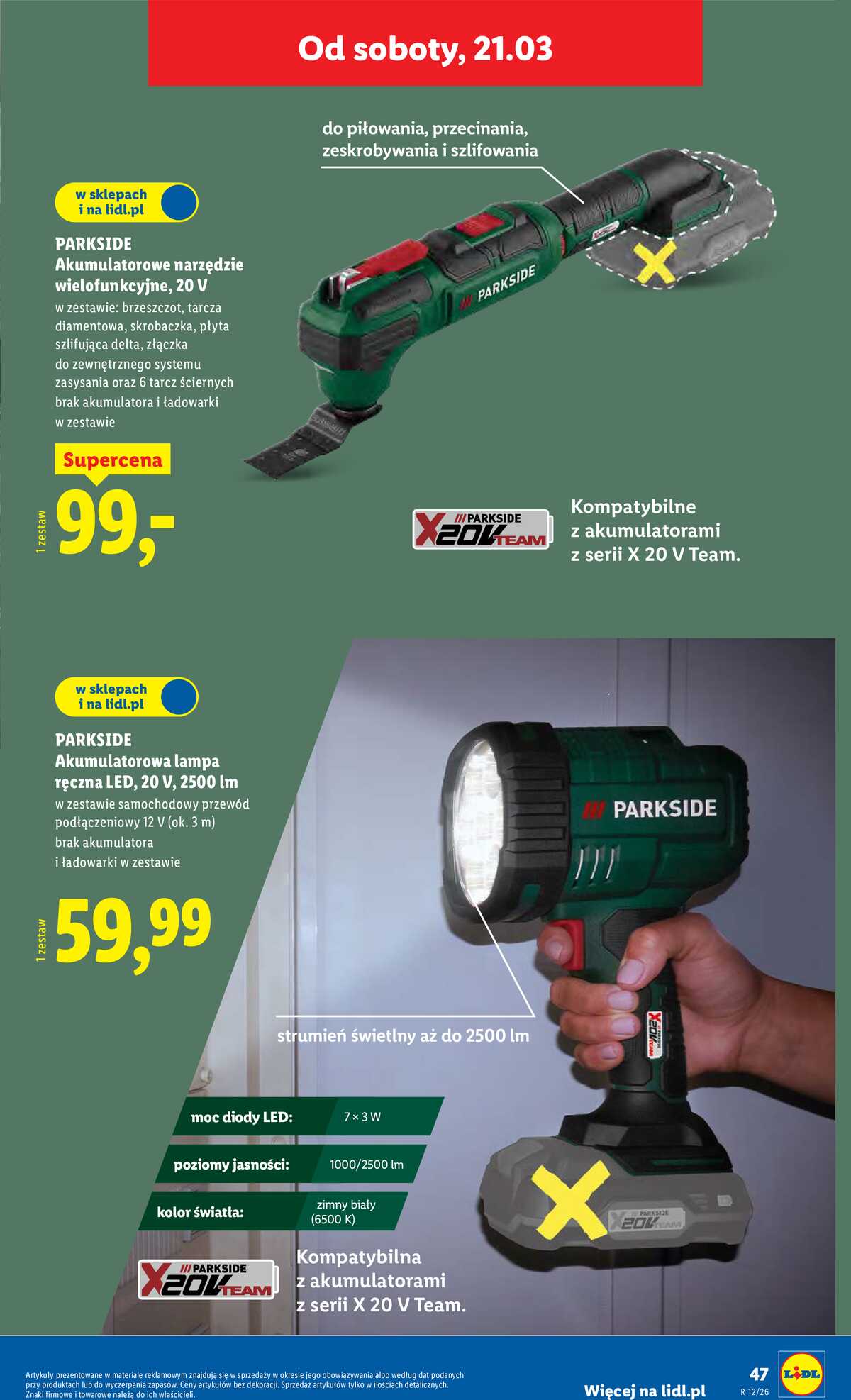 Katalog Lidl Polsko 16.3.-21.3.2026 strana 55