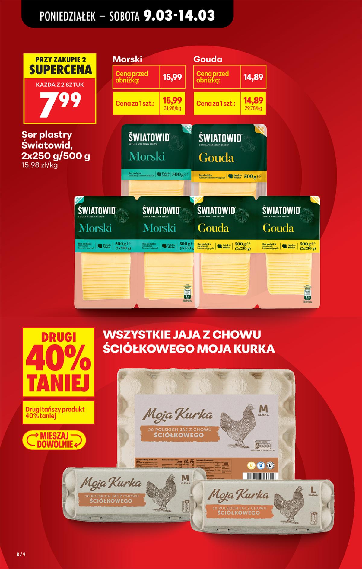 Leták Biedronka Polsko 9.3.-15.3.2026 strana 8