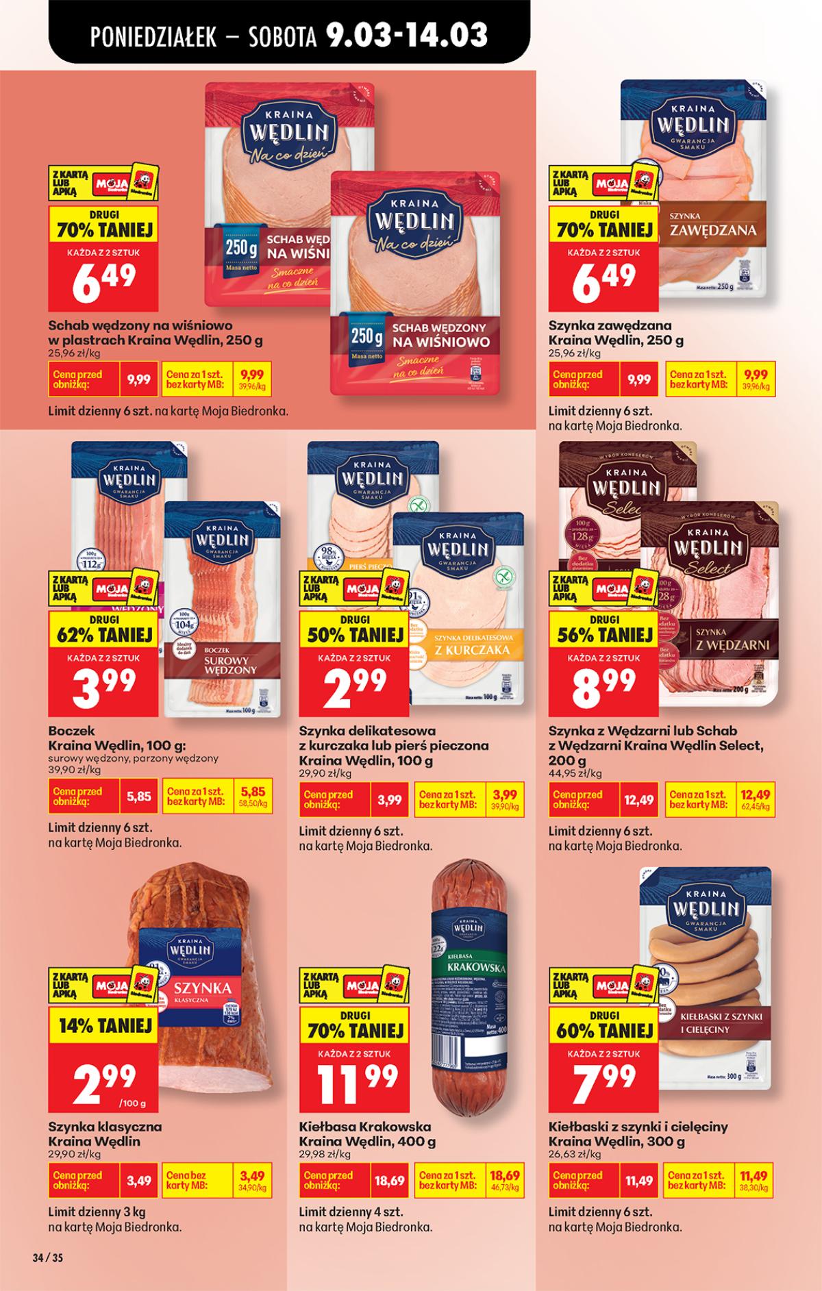 Leták Biedronka Polsko 9.3.-15.3.2026 strana 40