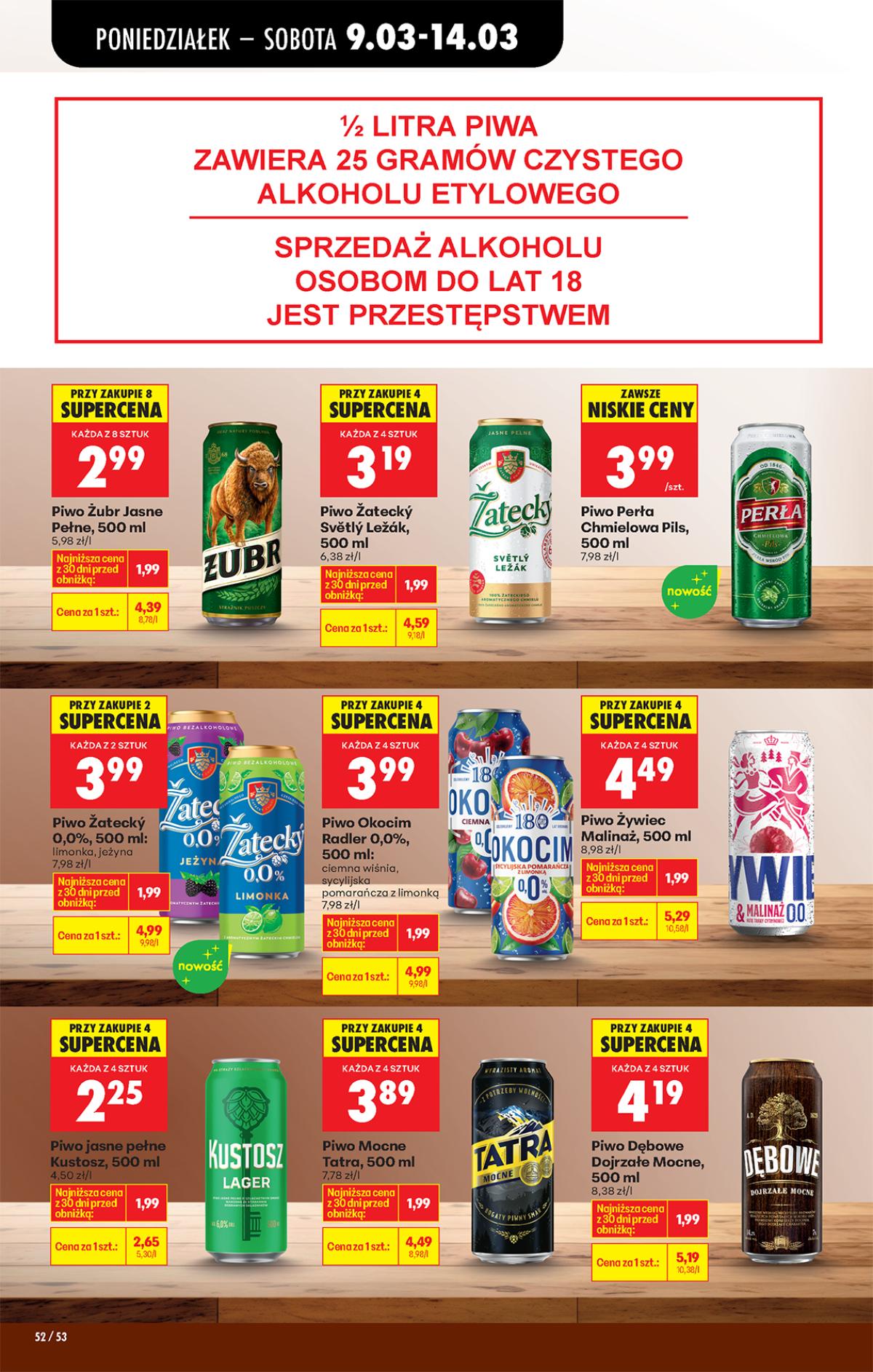 Leták Biedronka Polsko 9.3.-15.3.2026 strana 62