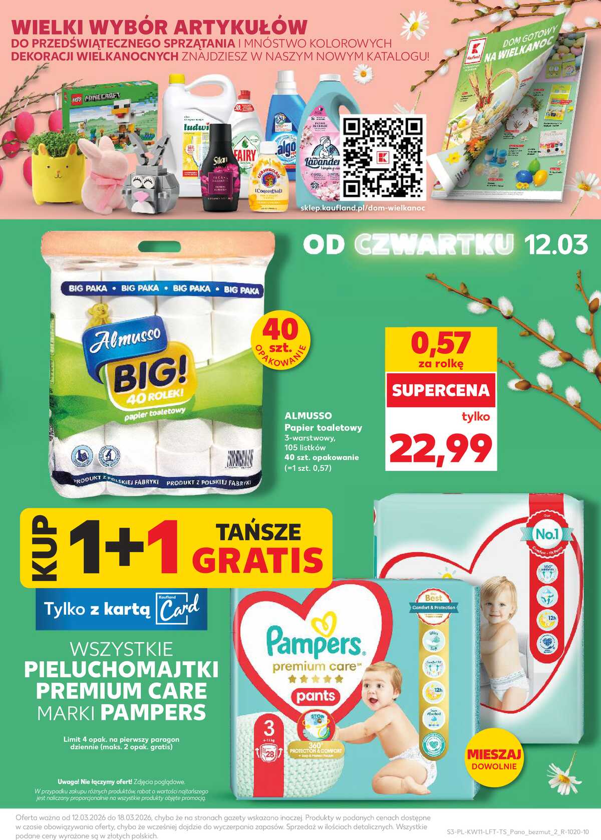 Leták Kaufland Polsko 12.3.-18.3.2026 - Noviny týdne strana 3