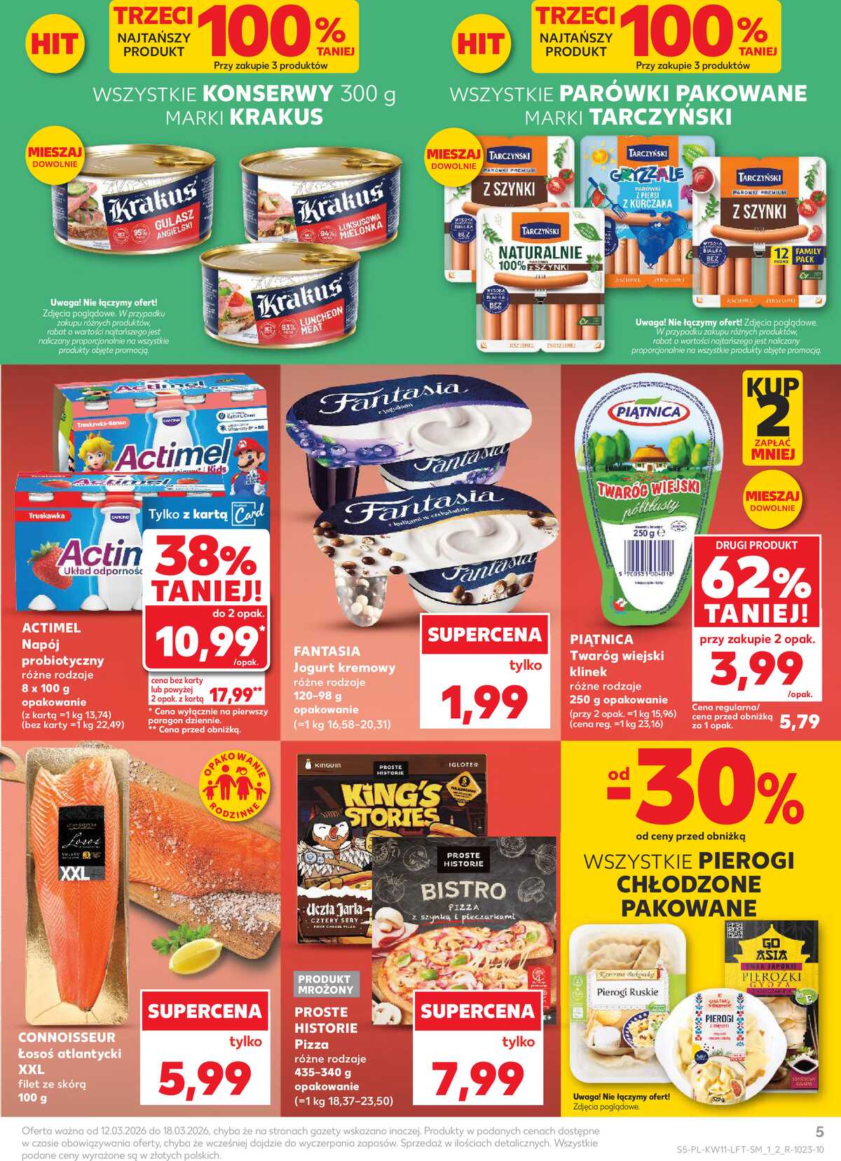 Leták Kaufland Polsko 12.3.-18.3.2026 - Noviny týdne strana 5