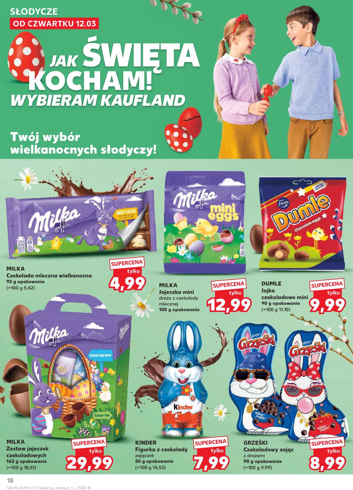 Leták Kaufland Polsko 12.3.-18.3.2026 - Noviny týdne strana 18