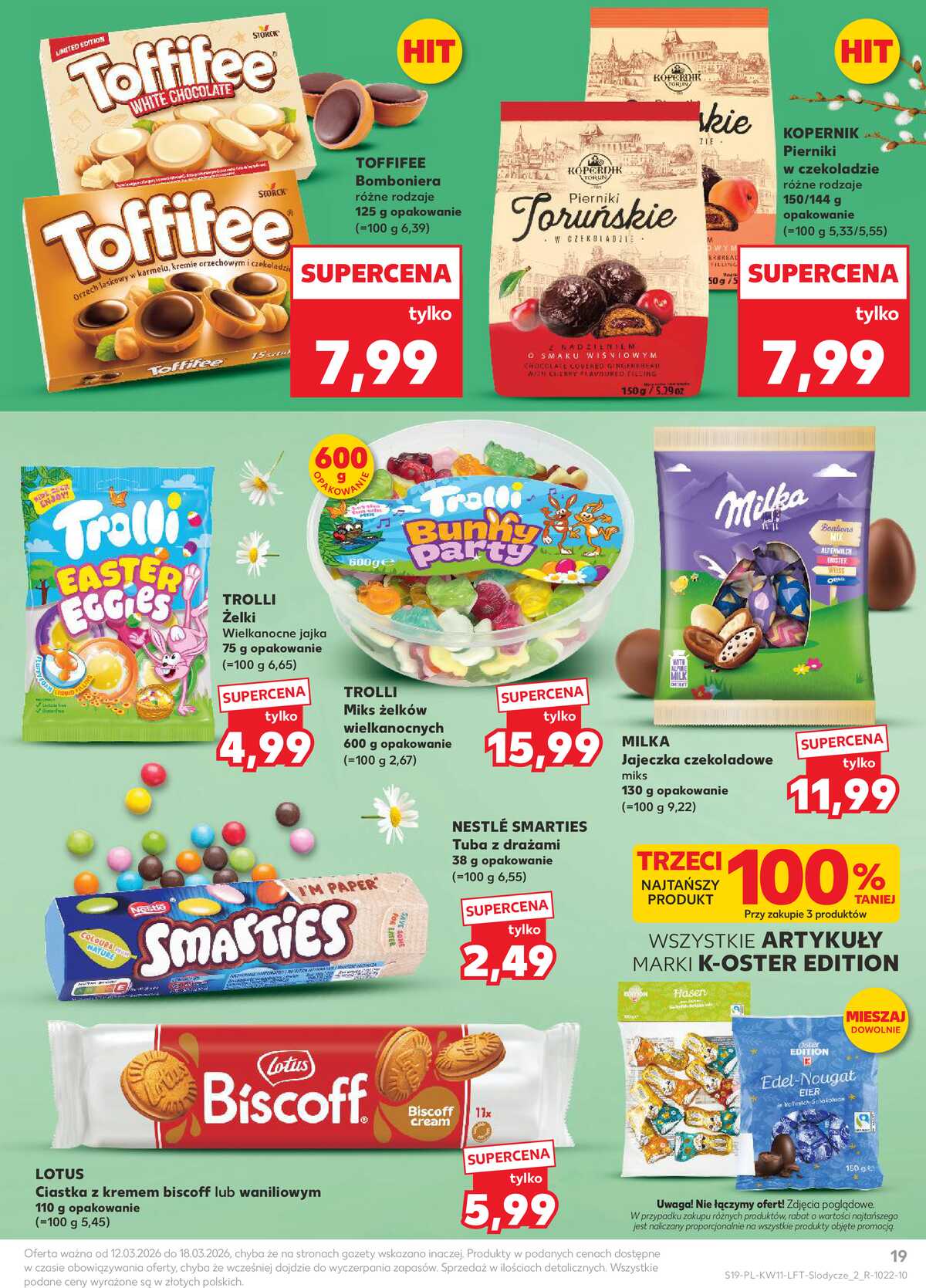 Leták Kaufland Polsko 12.3.-18.3.2026 - Noviny týdne strana 19