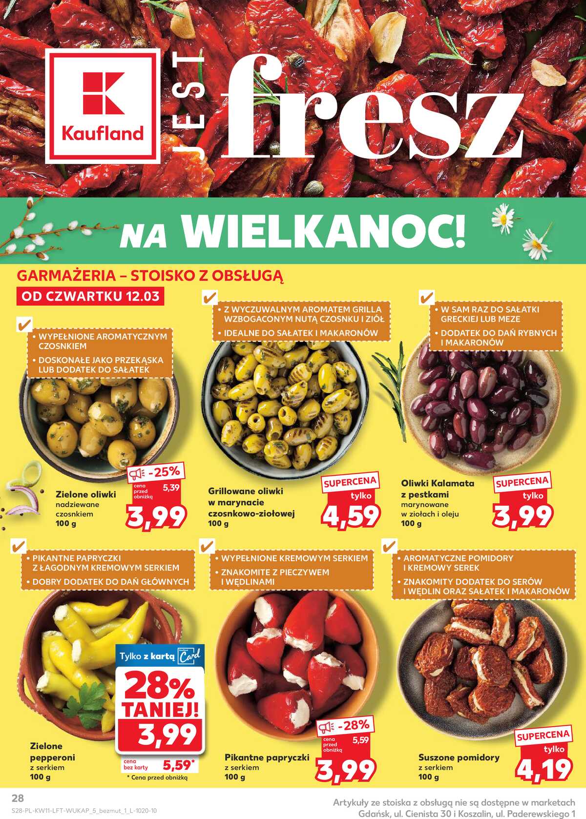 Leták Kaufland Polsko 12.3.-18.3.2026 - Noviny týdne strana 28