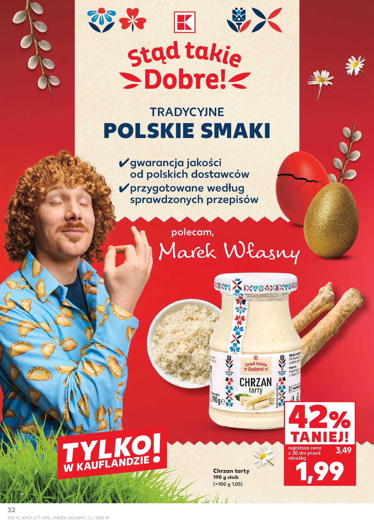 Leták Kaufland Polsko 12.3.-18.3.2026 - Noviny týdne strana 32