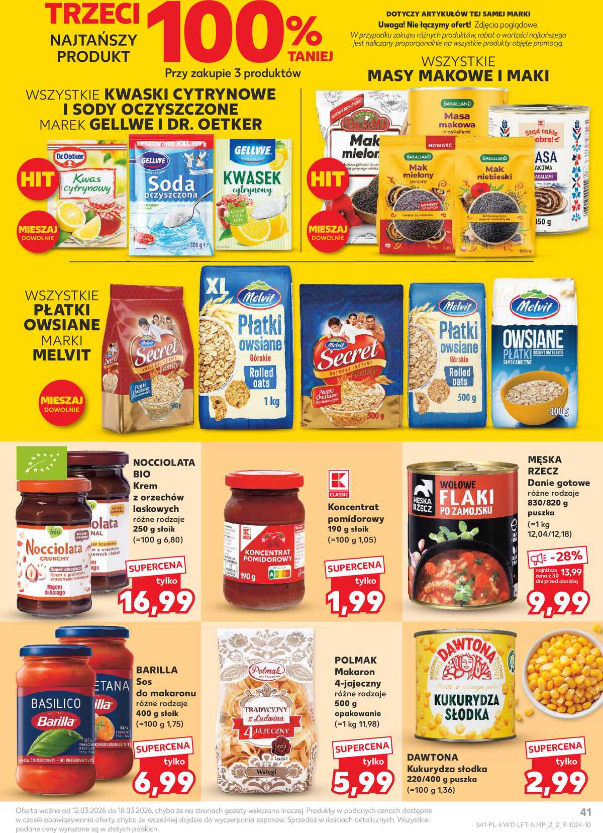 Leták Kaufland Polsko 12.3.-18.3.2026 - Noviny týdne strana 41
