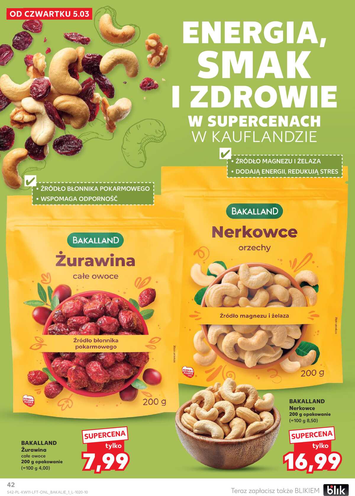 Leták Kaufland Polsko 12.3.-18.3.2026 - Noviny týdne strana 42