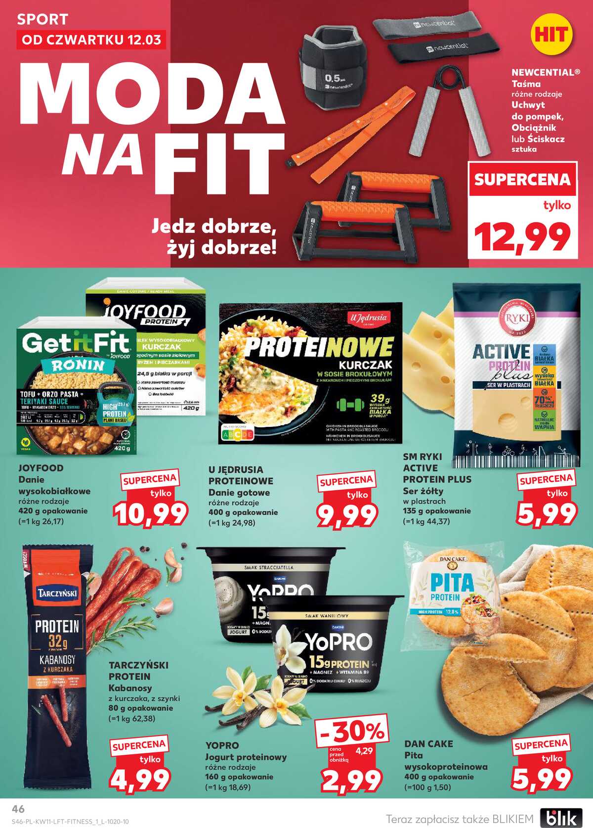 Leták Kaufland Polsko 12.3.-18.3.2026 - Noviny týdne strana 46