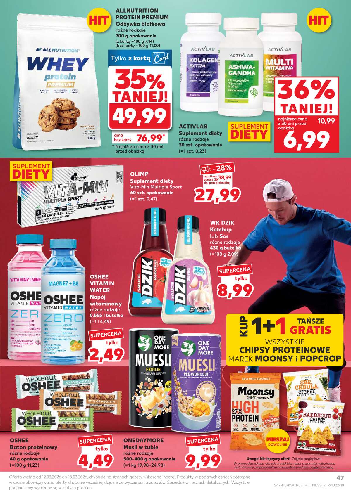 Leták Kaufland Polsko 12.3.-18.3.2026 - Noviny týdne strana 47