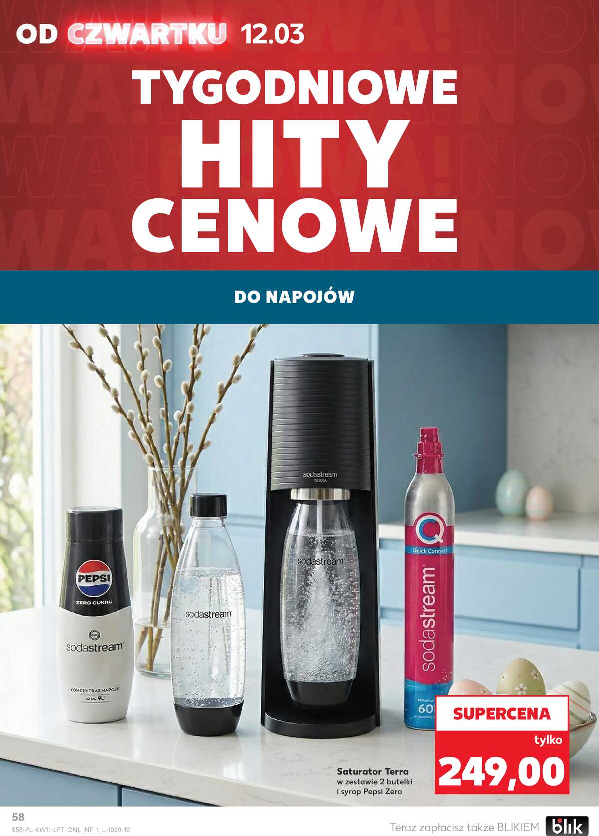 Leták Kaufland Polsko 12.3.-18.3.2026 - Noviny týdne strana 58