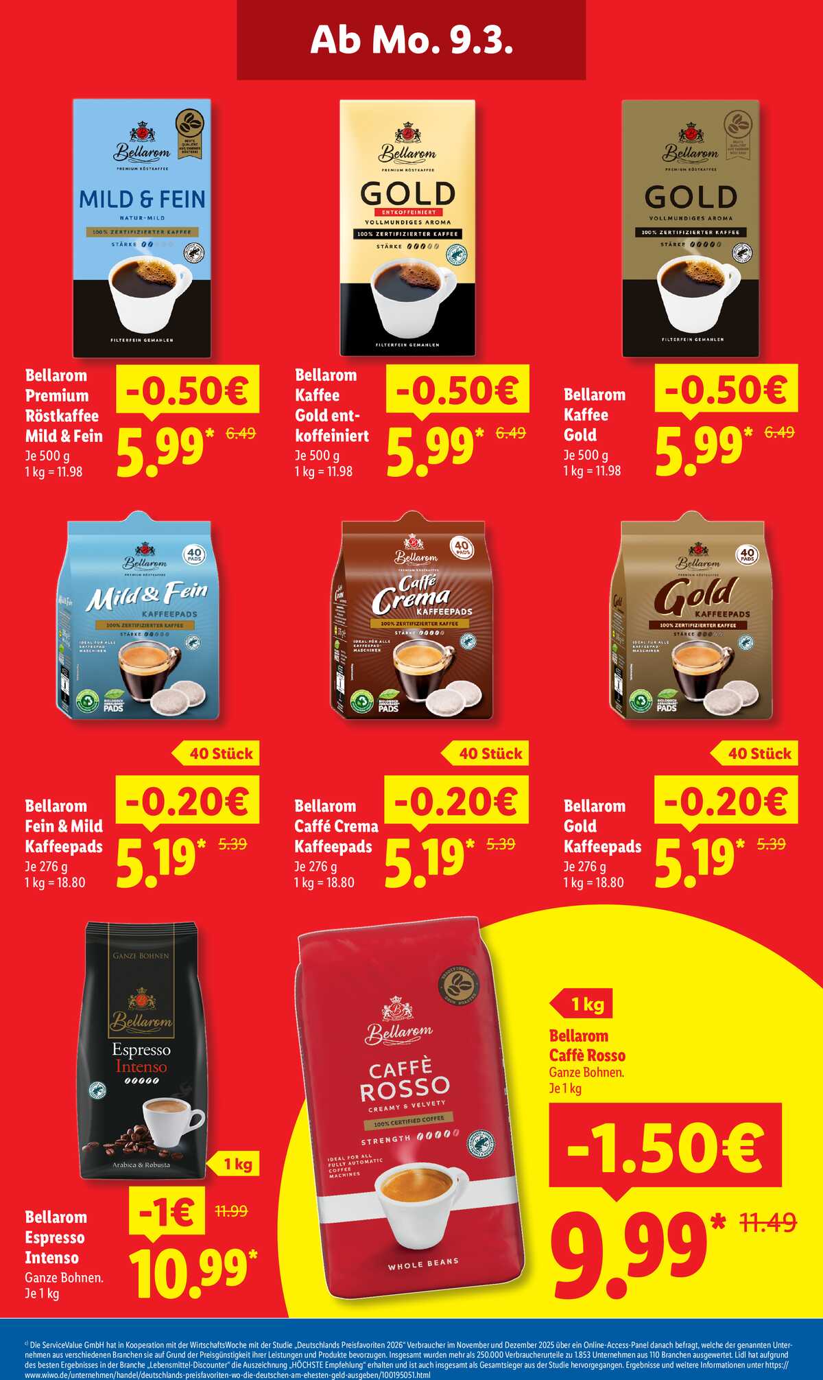 Leták Lidl Německo 9.3.-14.3.2026 strana 3