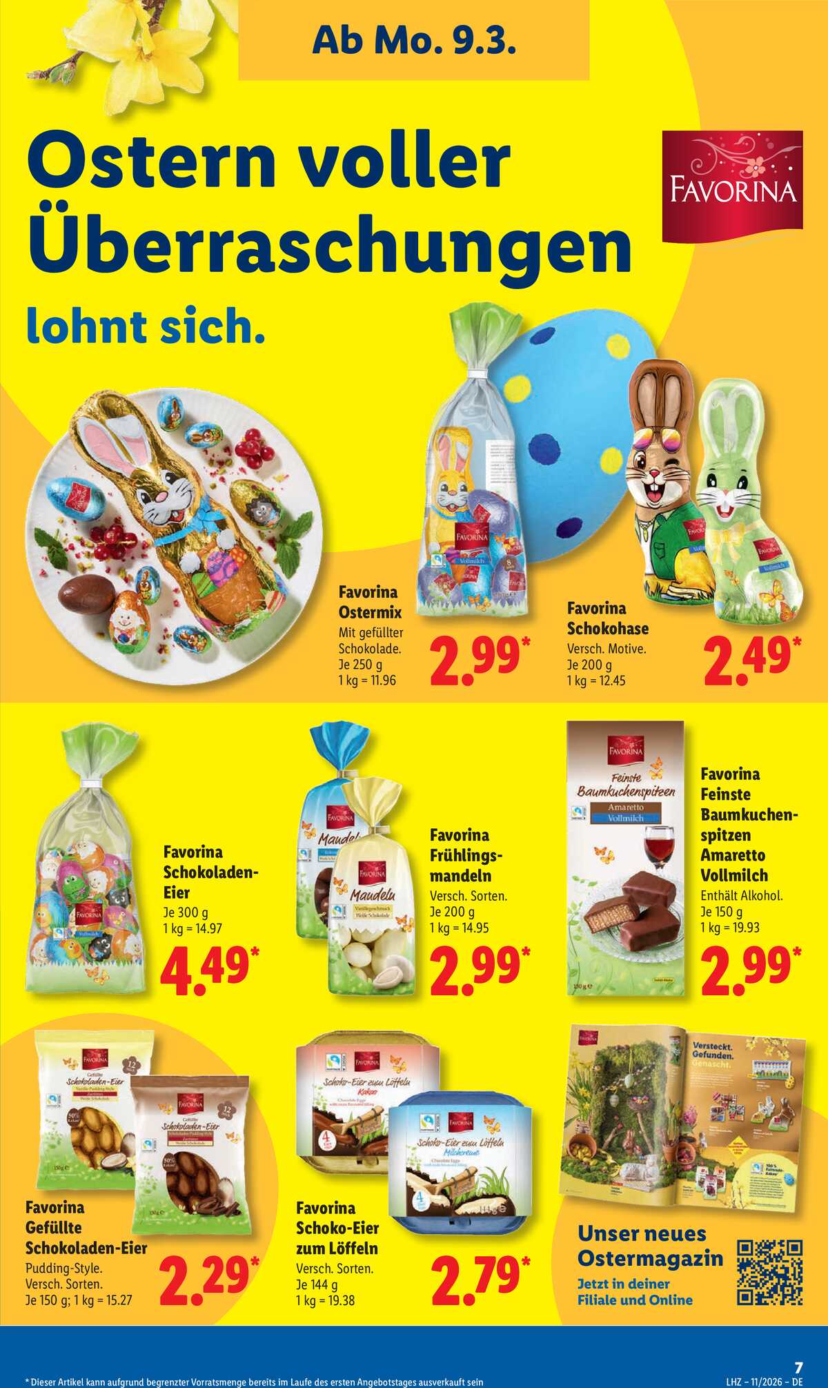 Leták Lidl Německo 9.3.-14.3.2026 strana 15