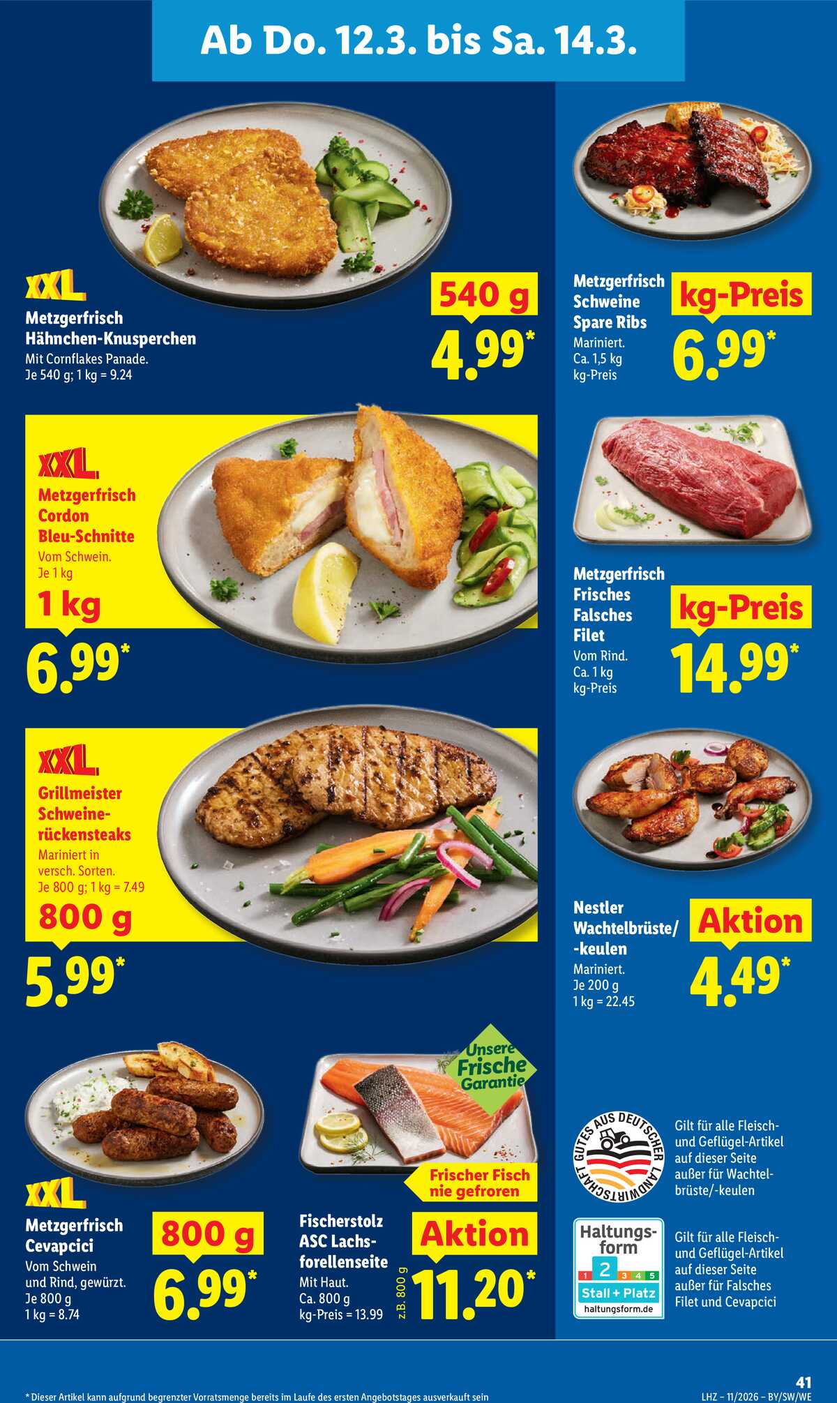 Leták Lidl Německo 9.3.-14.3.2026 strana 63