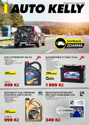 Auto Kelly letáky