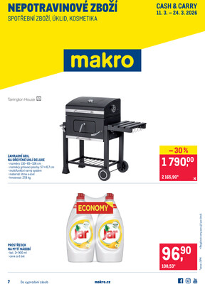 Makro Napotravinové zboží do 24.3.