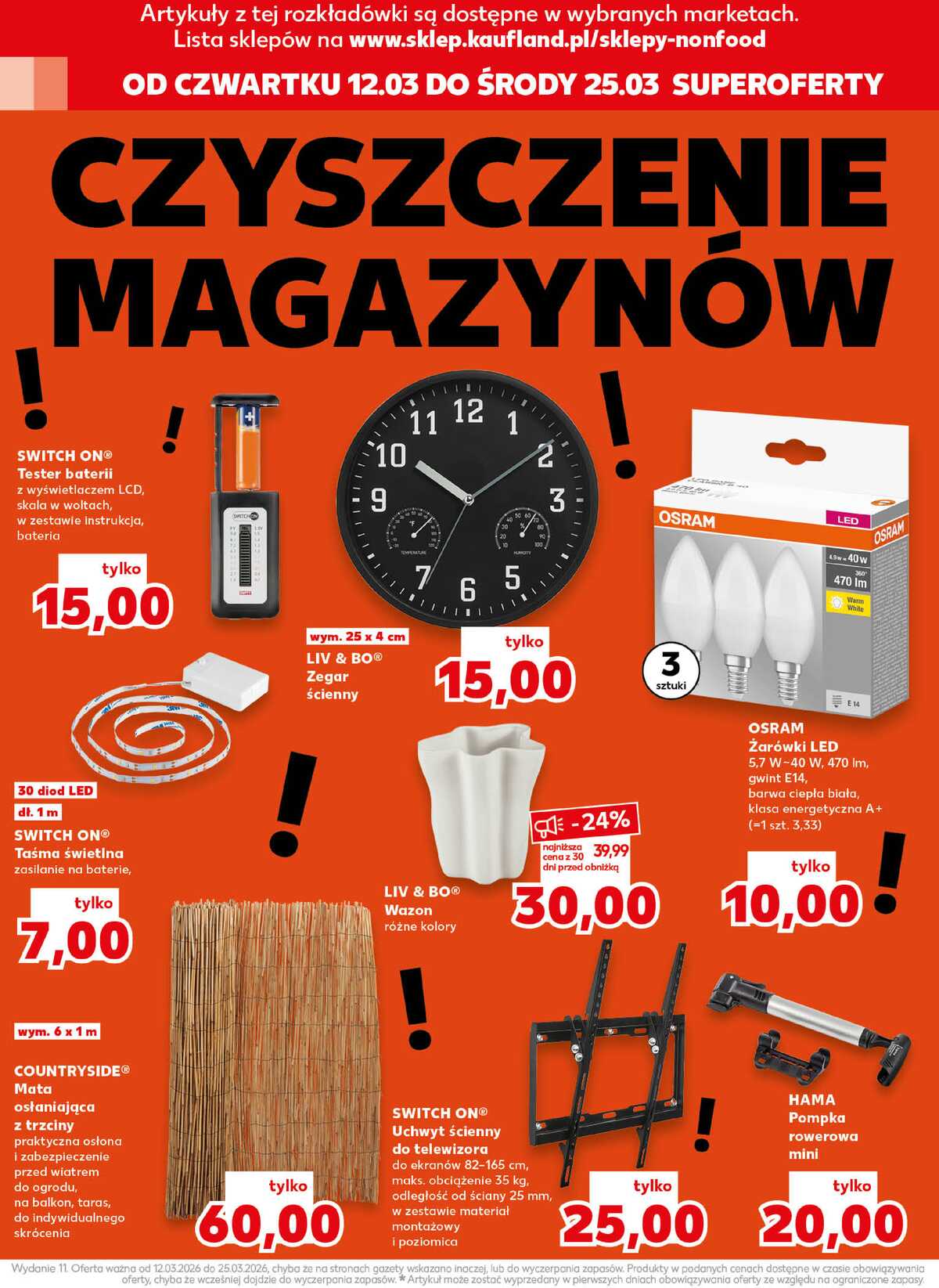 Leták Kaufland Polsko 12.3.-25.3.2026 strana 14