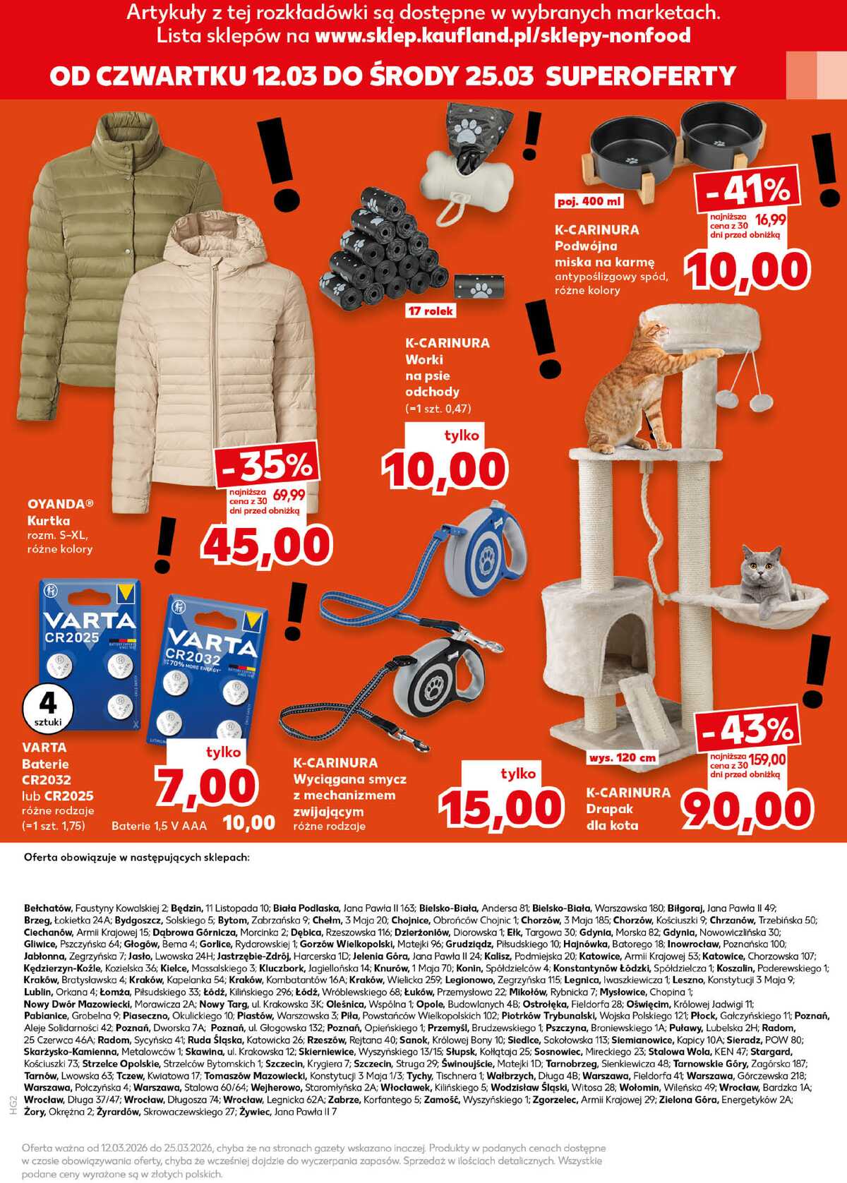 Leták Kaufland Polsko 12.3.-25.3.2026 strana 15