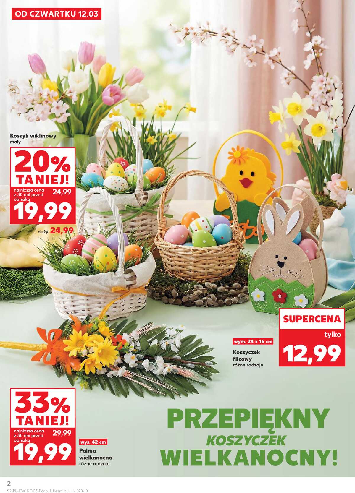 Leták Kaufland Polsko 12.3.-8.4.2026 strana 2