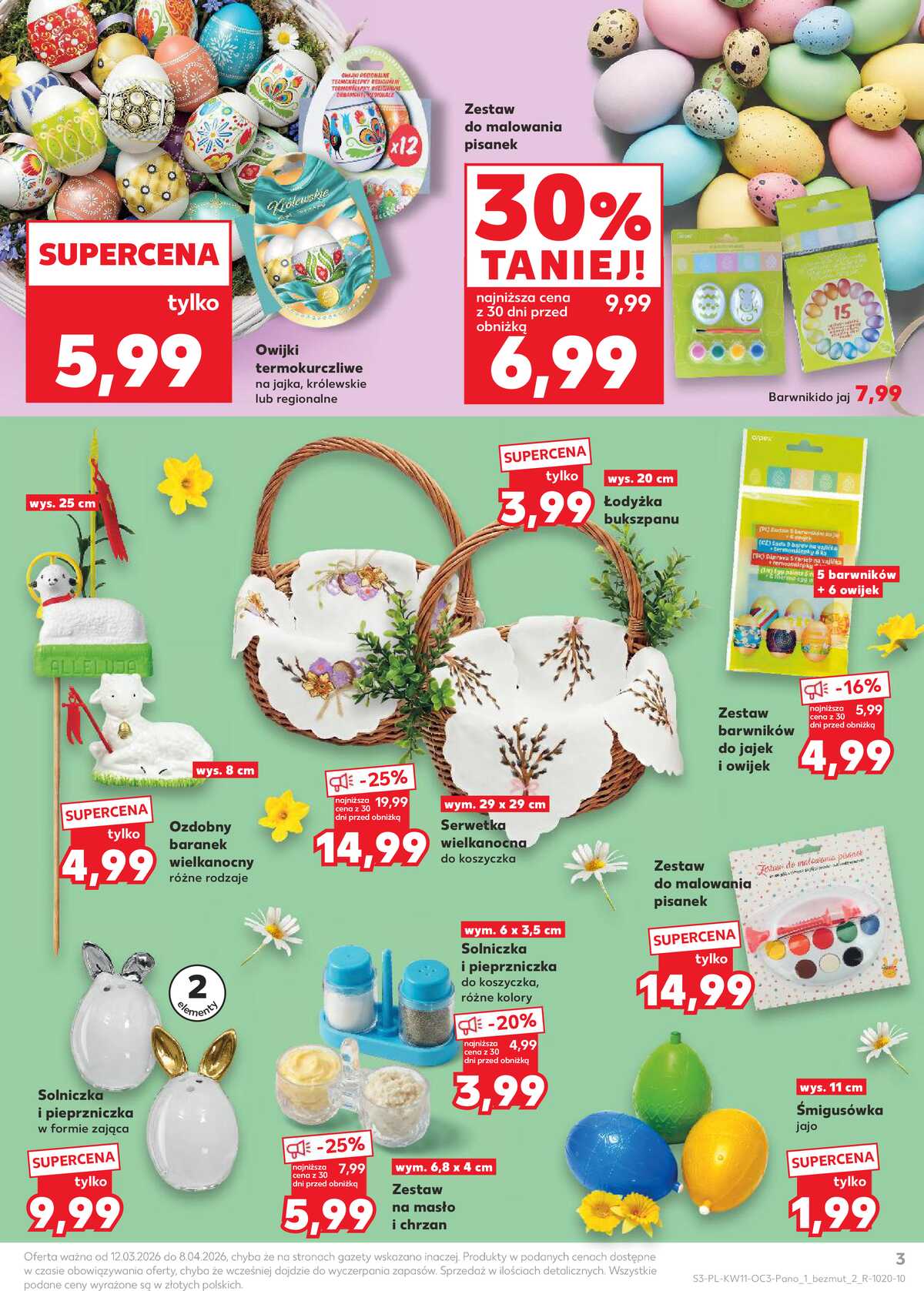 Leták Kaufland Polsko 12.3.-8.4.2026 strana 3