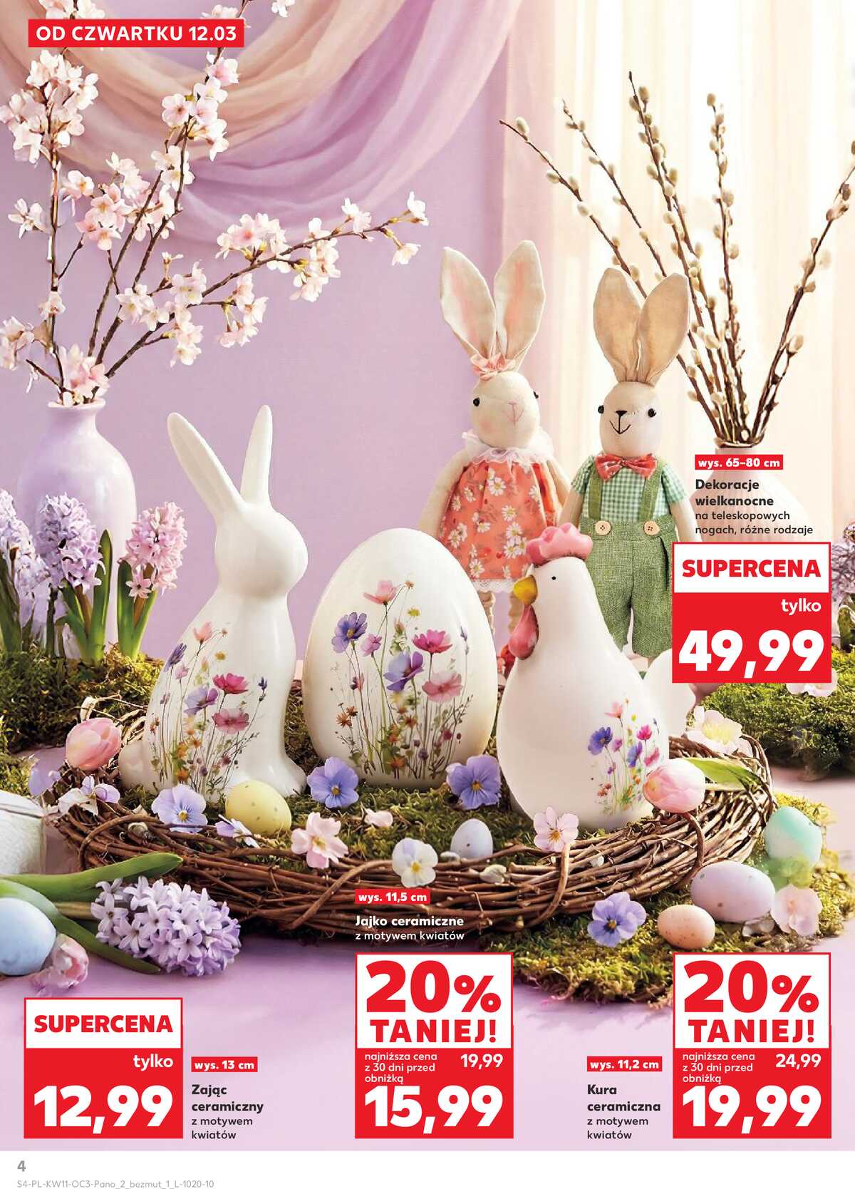 Leták Kaufland Polsko 12.3.-8.4.2026 strana 4