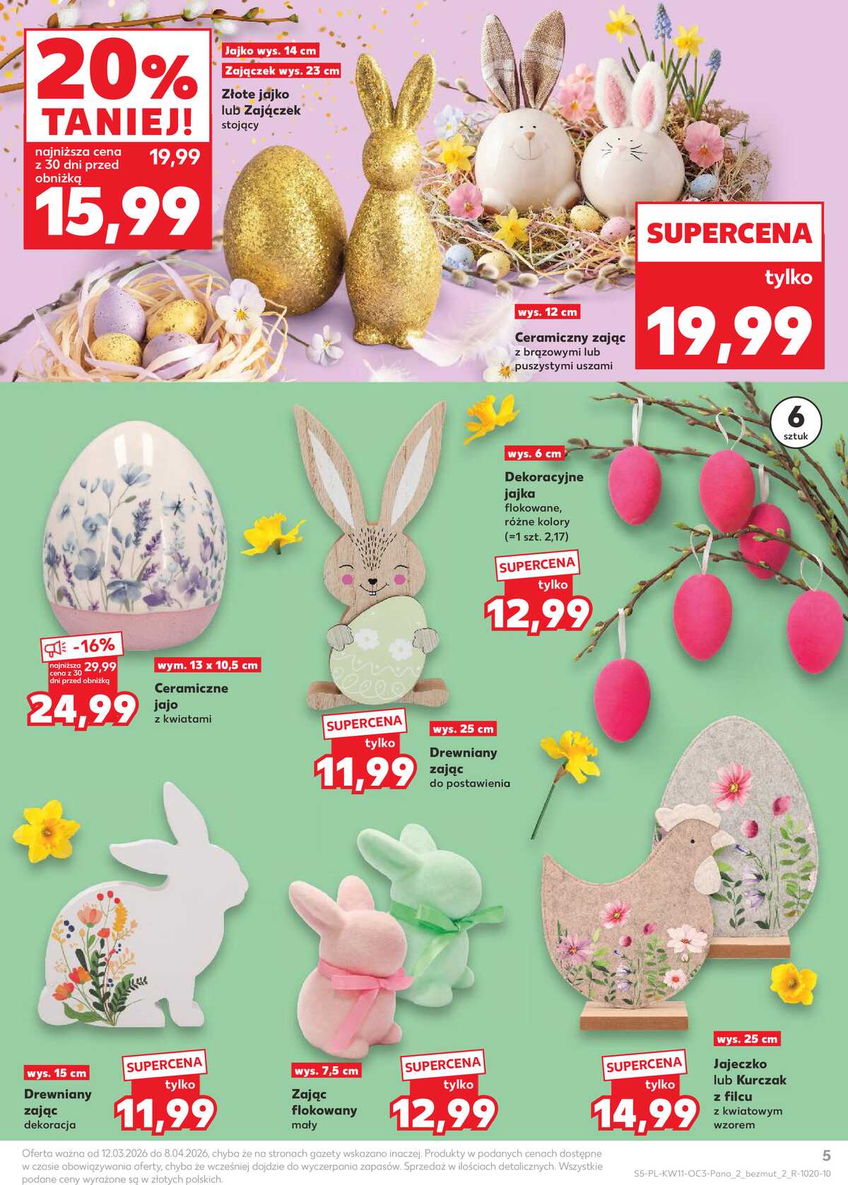Leták Kaufland Polsko 12.3.-8.4.2026 strana 5