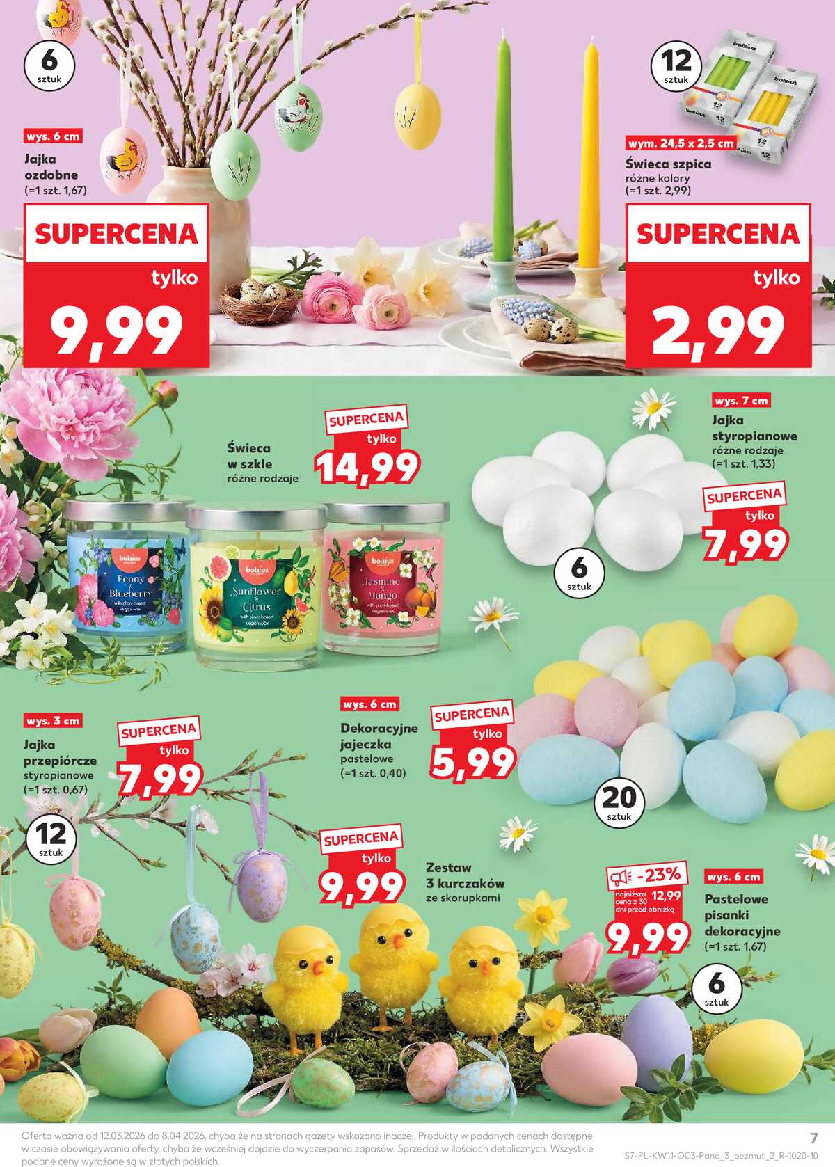 Leták Kaufland Polsko 12.3.-8.4.2026 strana 7