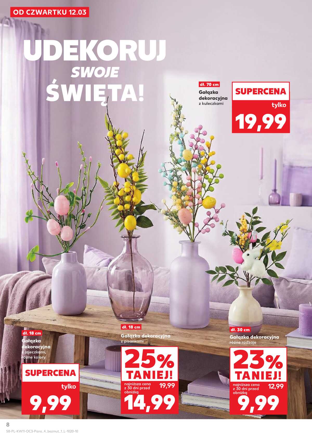 Leták Kaufland Polsko 12.3.-8.4.2026 strana 8