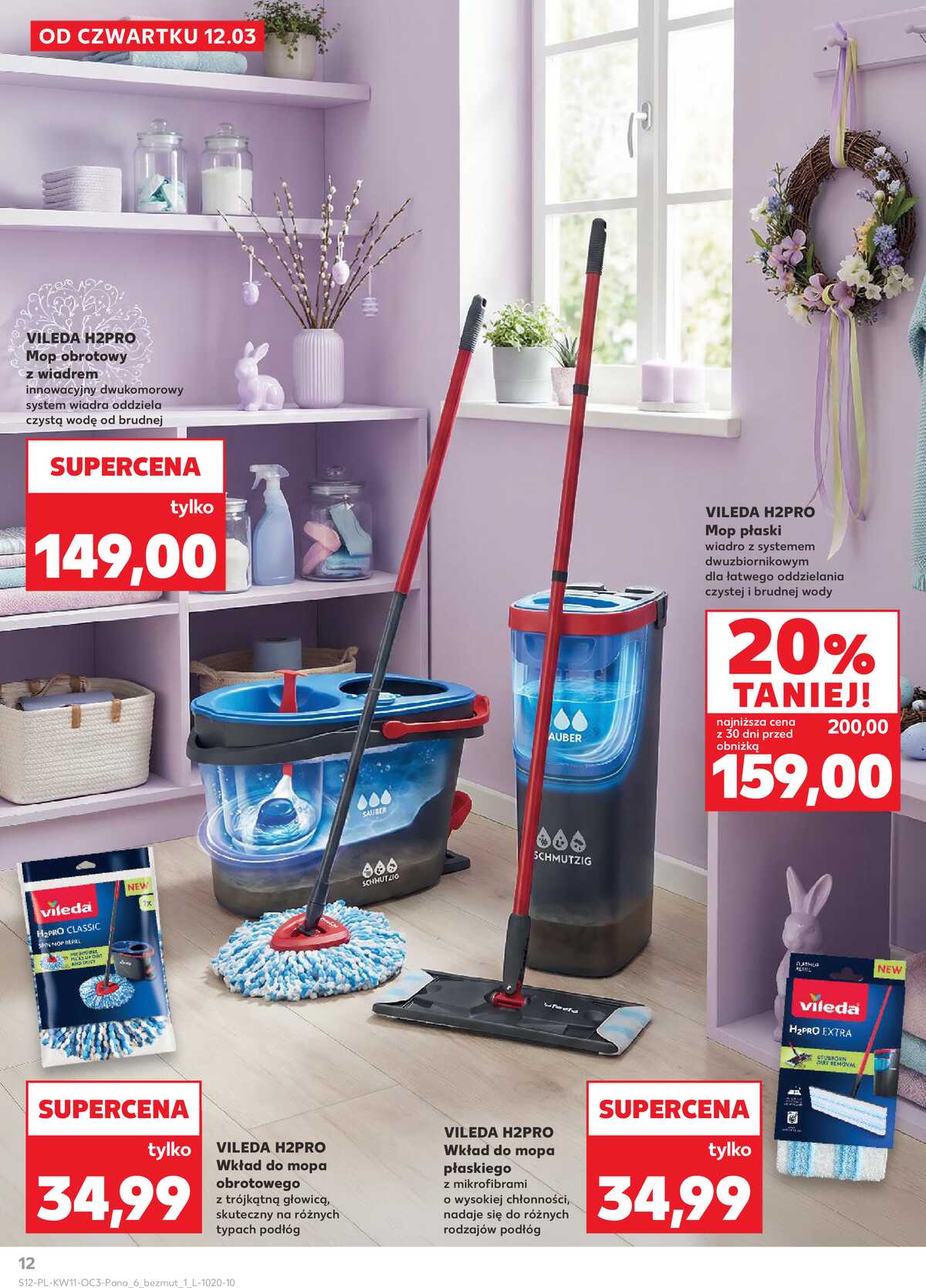 Leták Kaufland Polsko 12.3.-8.4.2026 strana 12