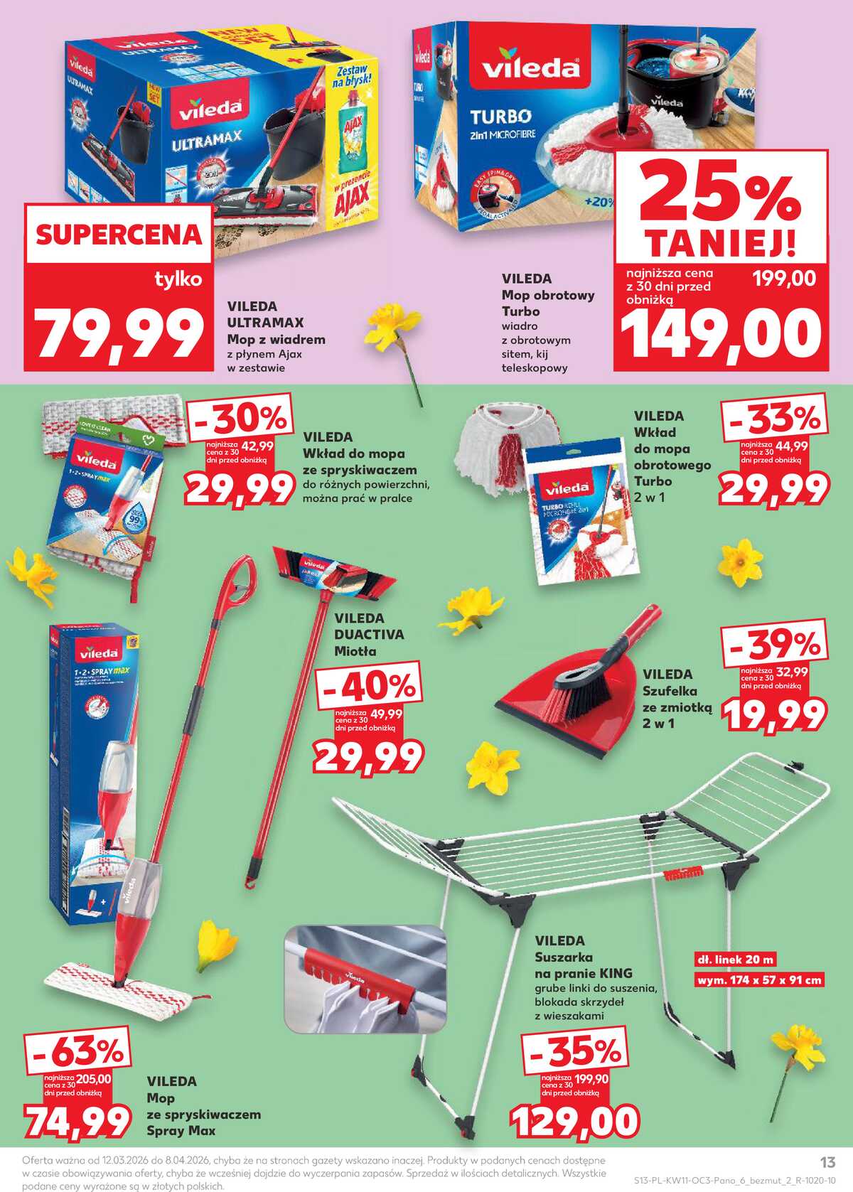 Leták Kaufland Polsko 12.3.-8.4.2026 strana 13