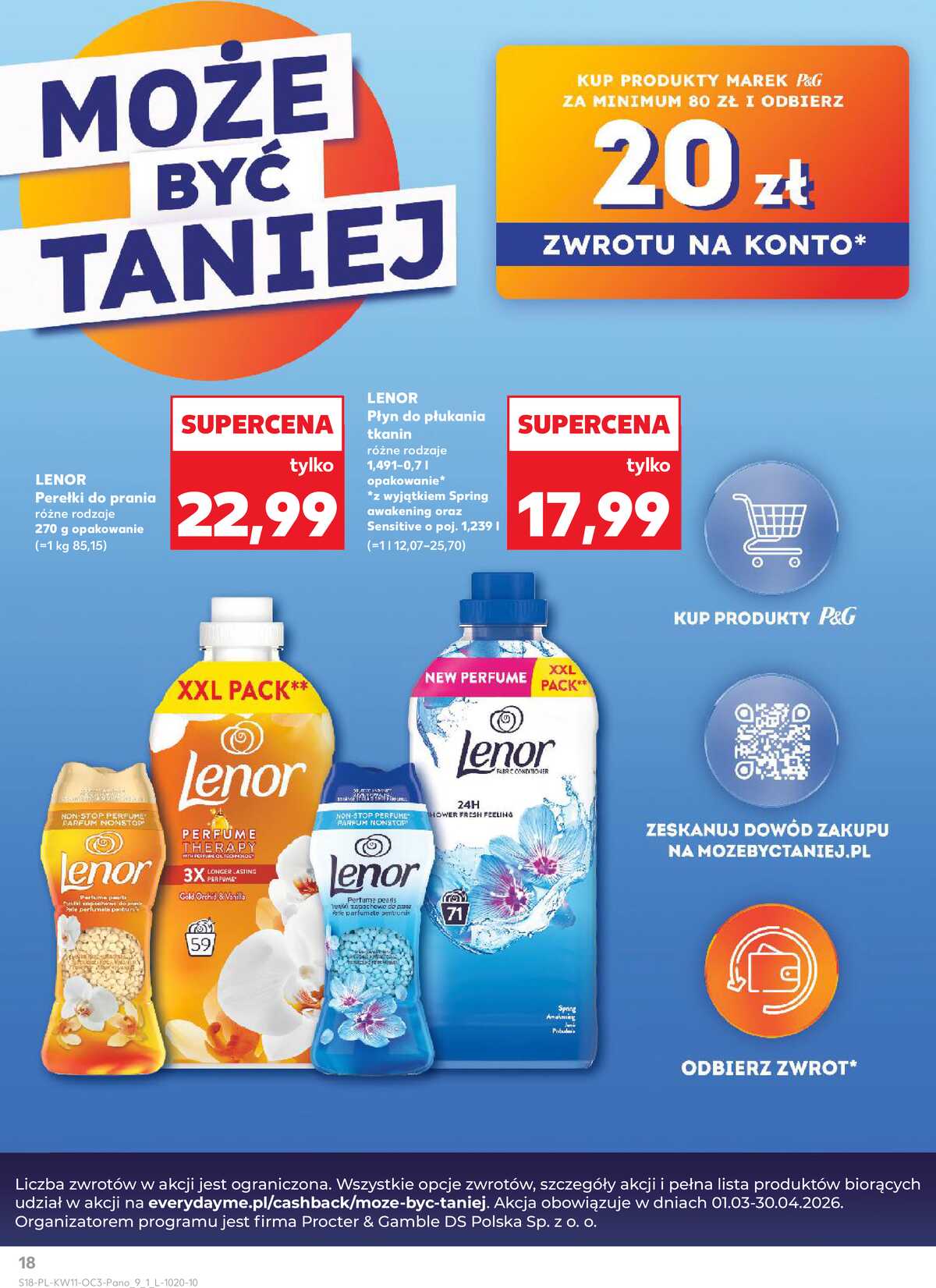 Leták Kaufland Polsko 12.3.-8.4.2026 strana 18