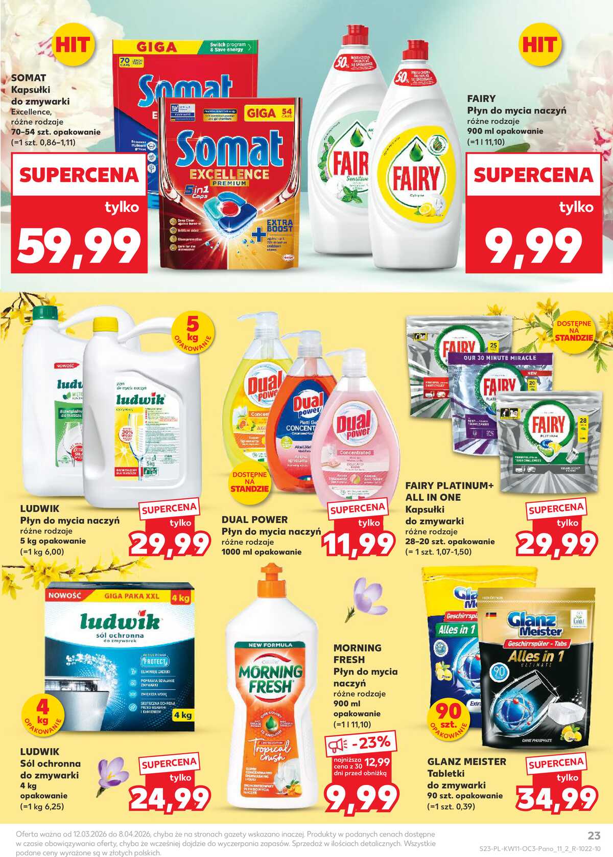 Leták Kaufland Polsko 12.3.-8.4.2026 strana 23