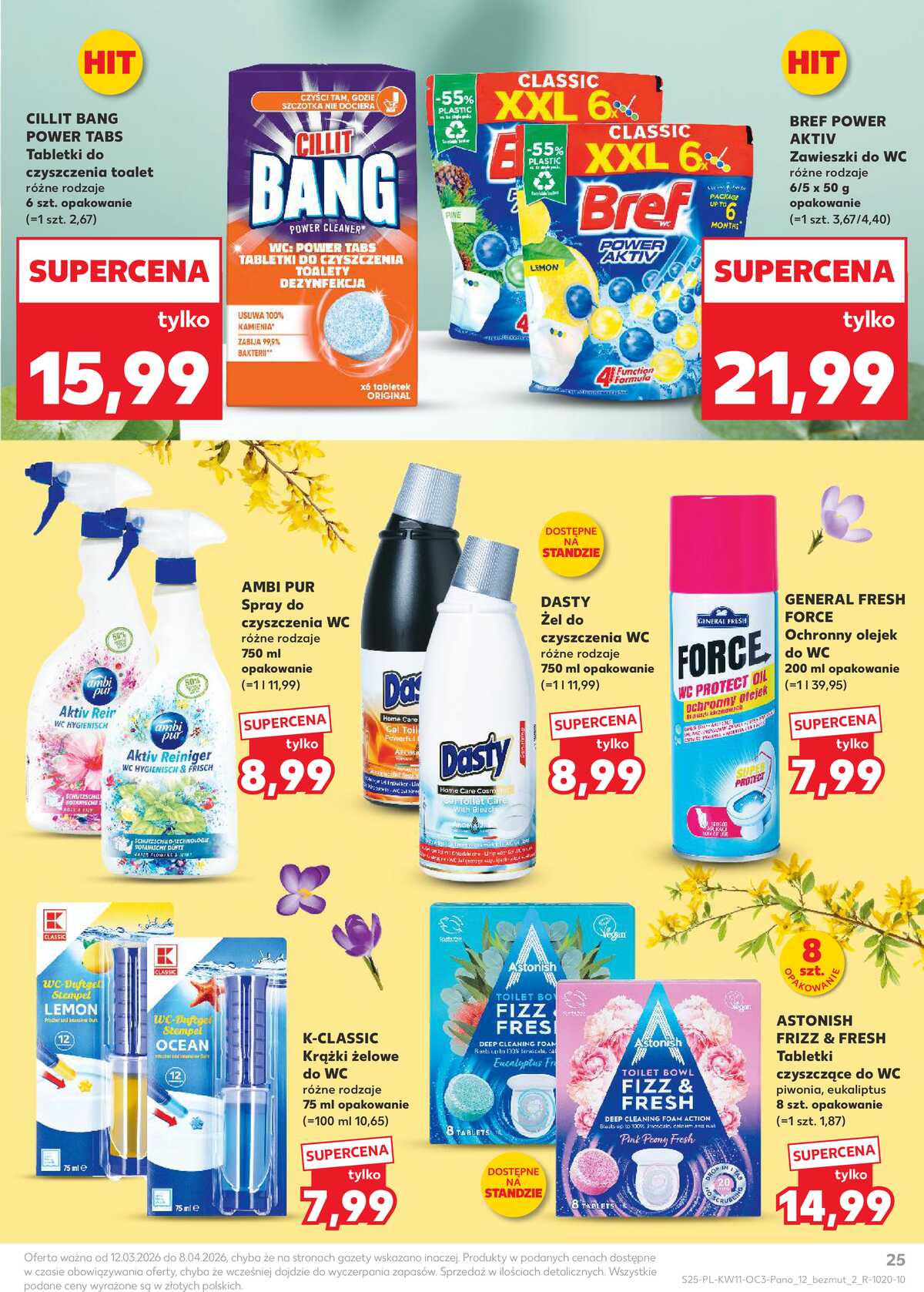 Leták Kaufland Polsko 12.3.-8.4.2026 strana 25