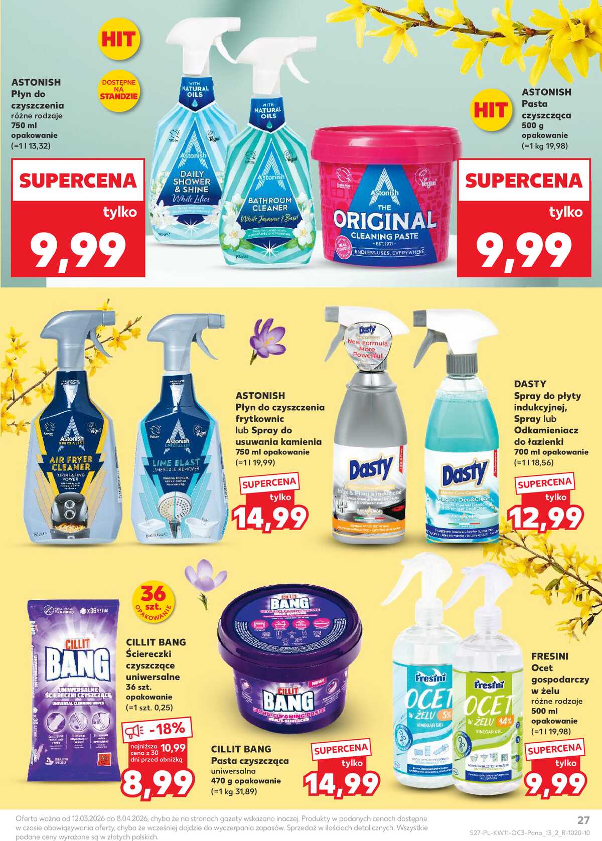 Leták Kaufland Polsko 12.3.-8.4.2026 strana 27