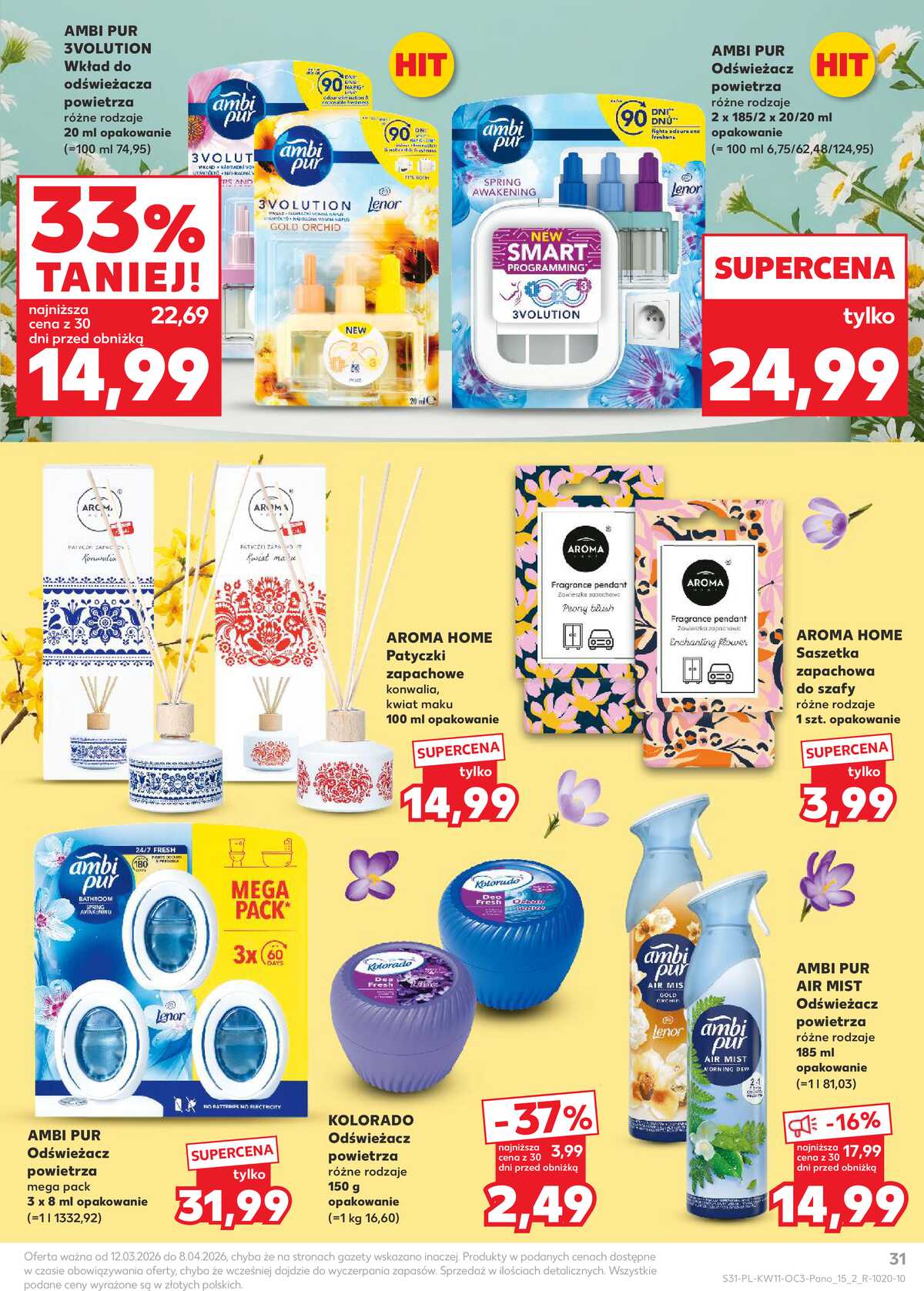 Leták Kaufland Polsko 12.3.-8.4.2026 strana 31