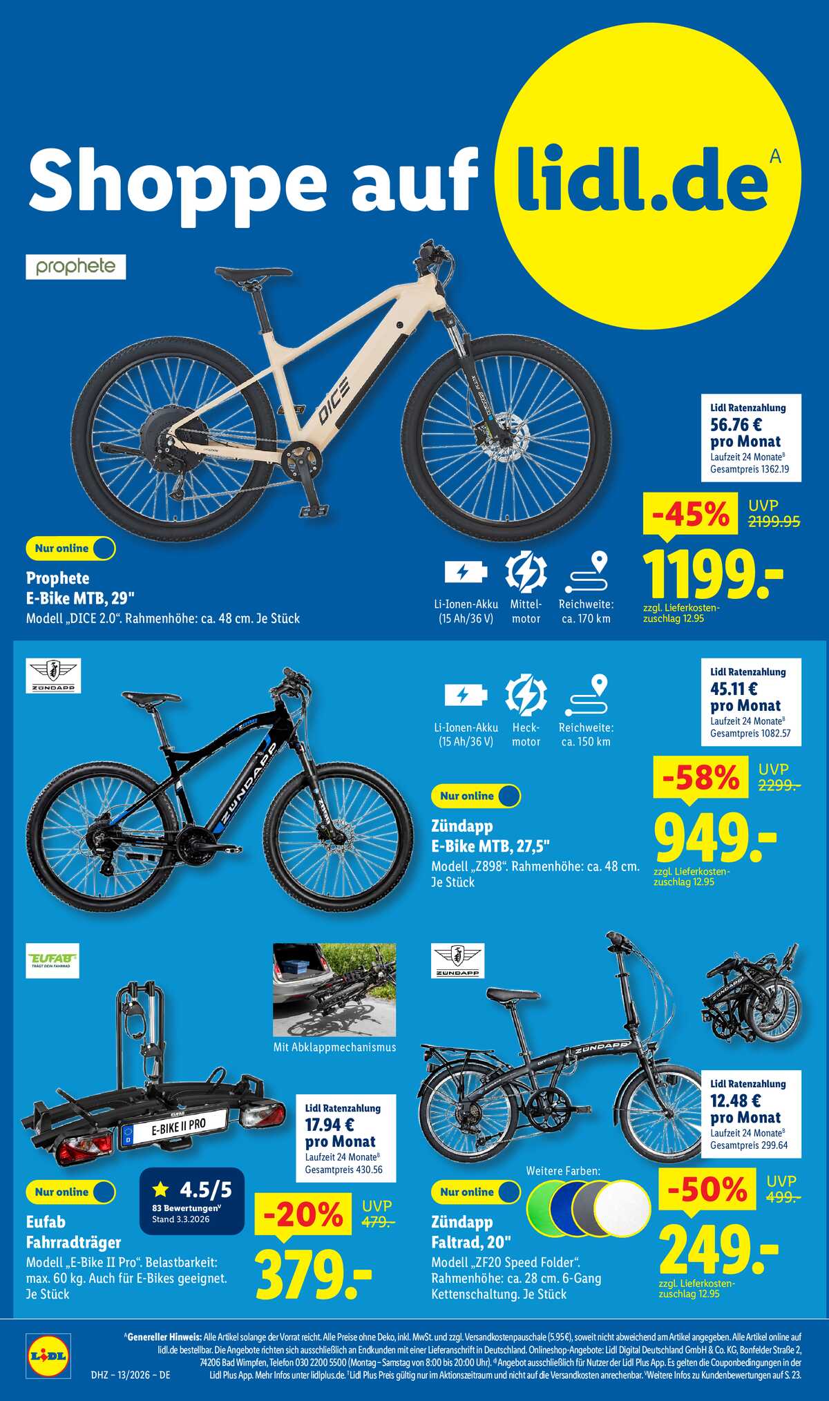 Leták Lidl Německo 23.3.-28.3.2026 strana 2