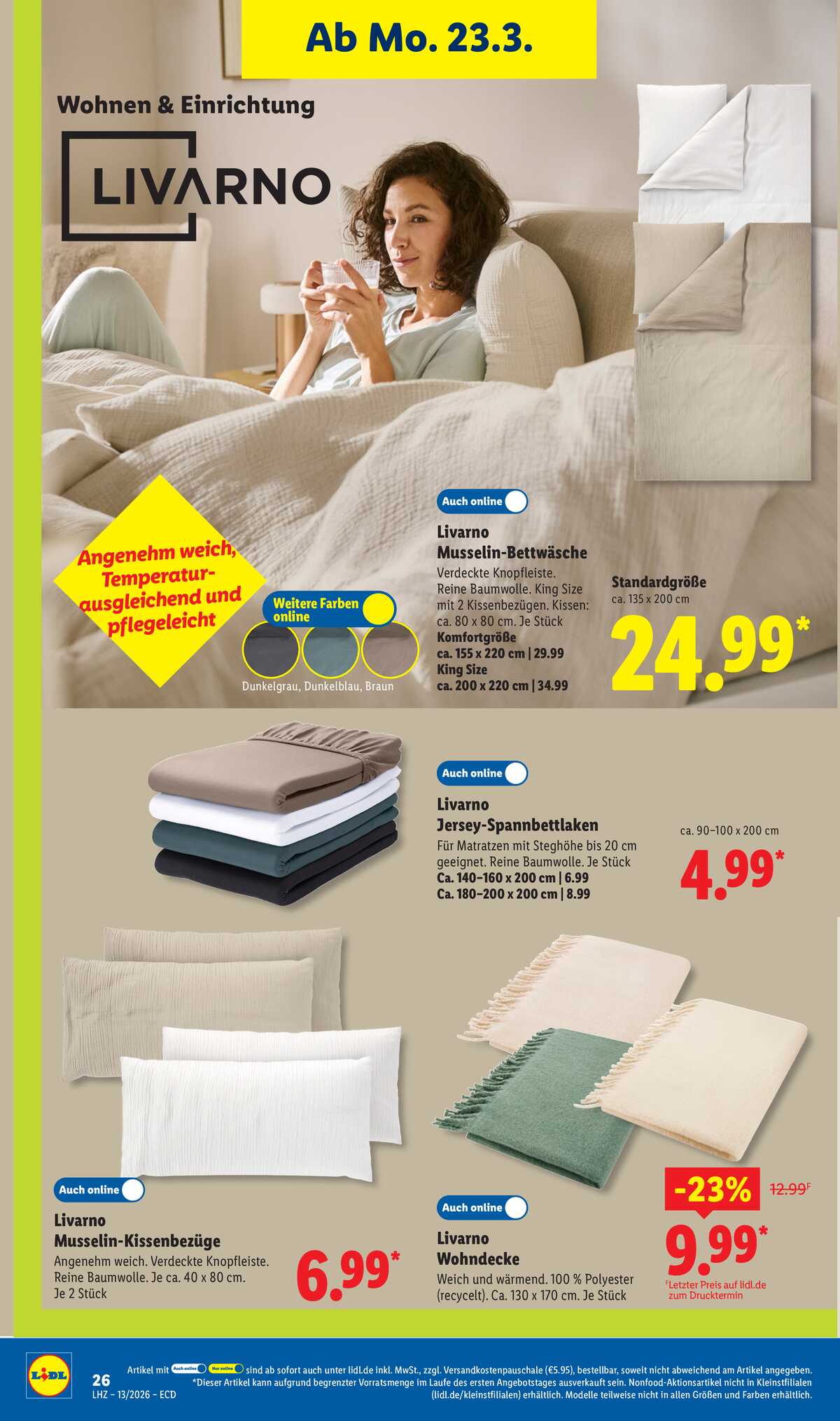 Leták Lidl Německo 23.3.-28.3.2026 strana 14