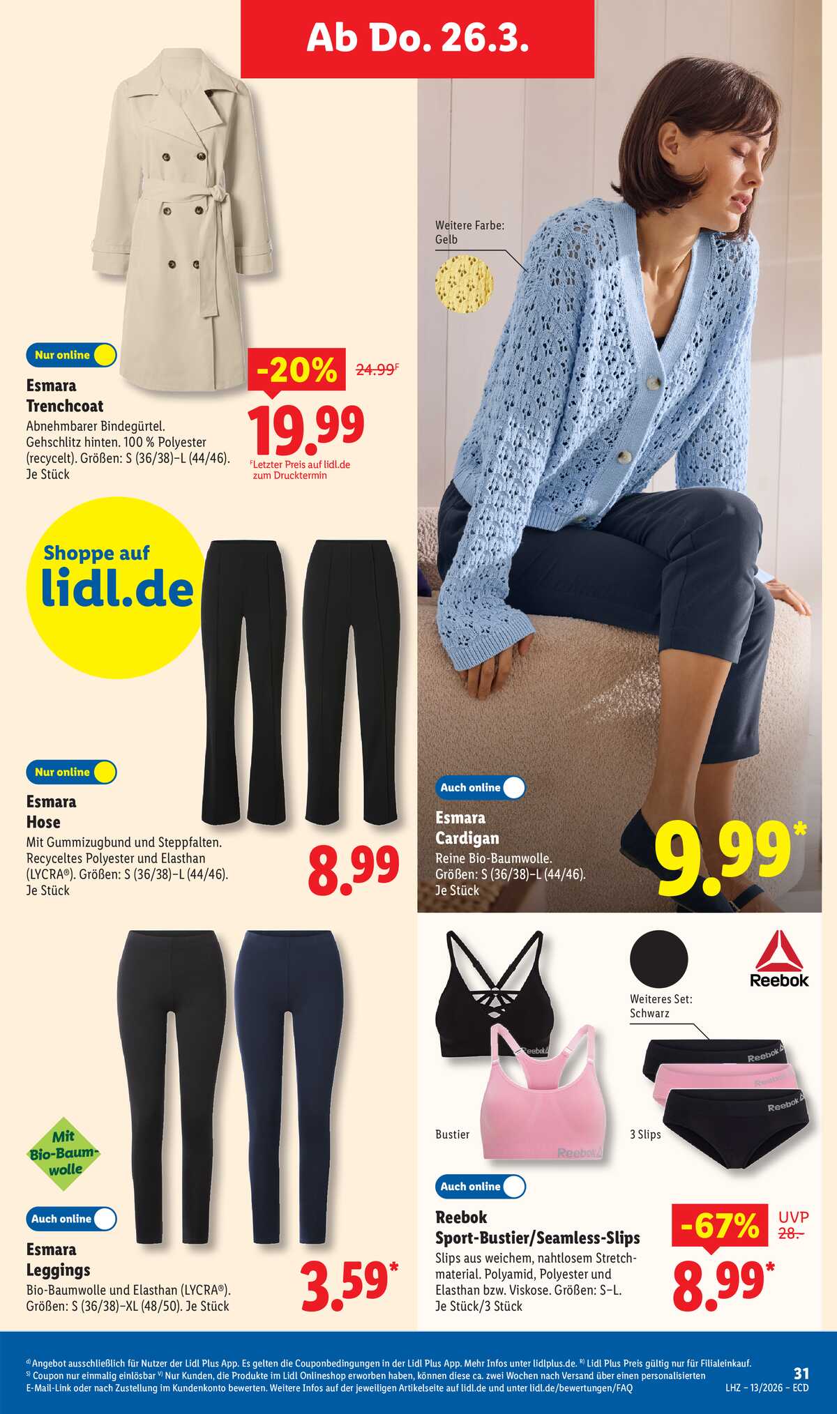 Leták Lidl Německo 23.3.-28.3.2026 strana 19