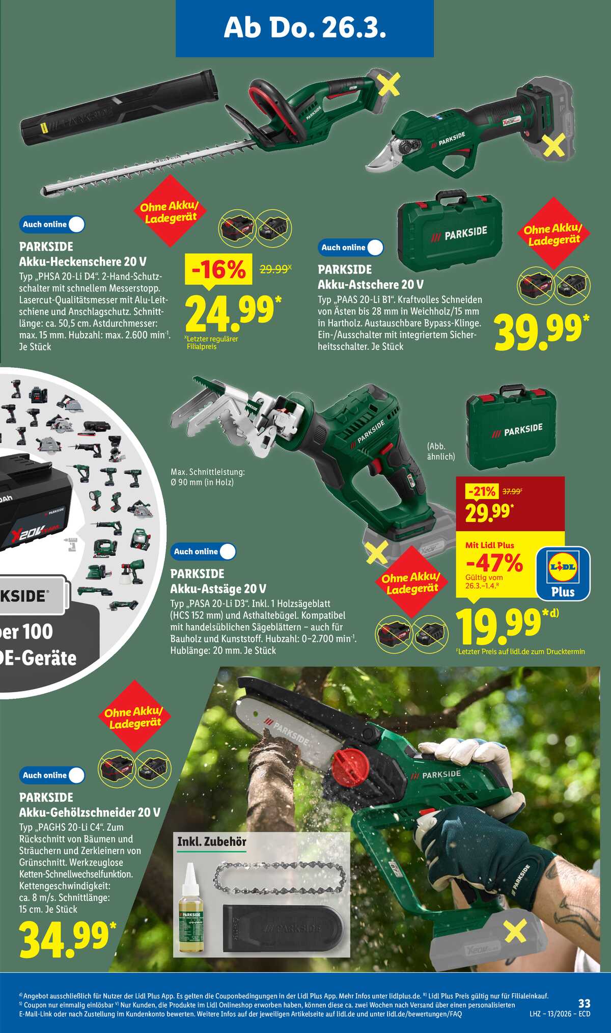 Leták Lidl Německo 23.3.-28.3.2026 strana 21